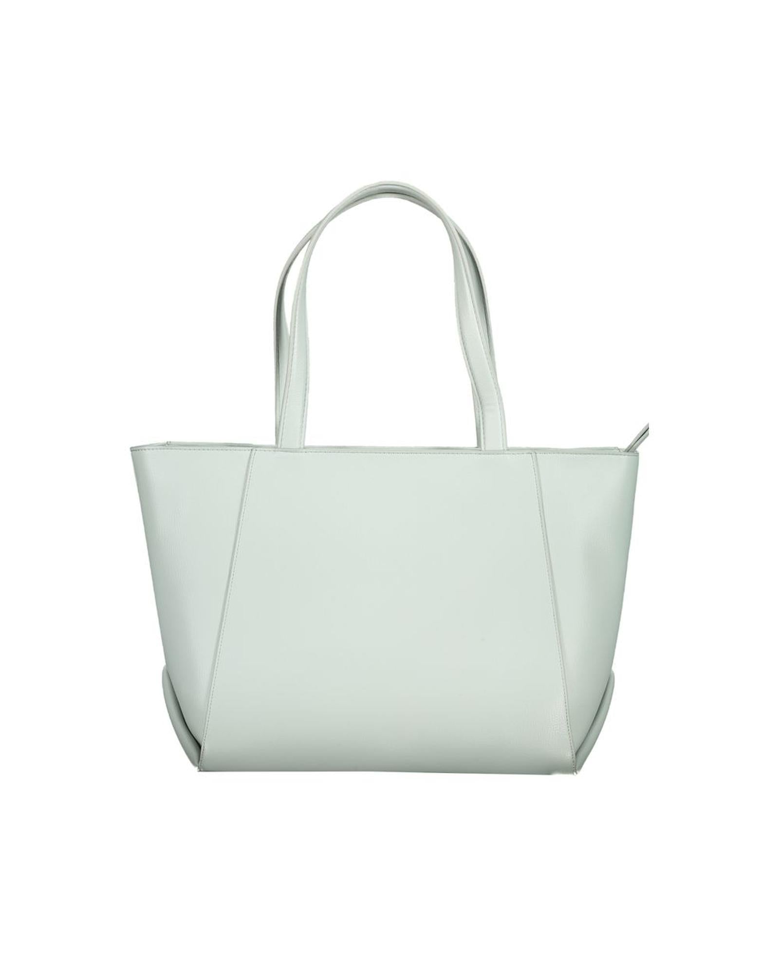 Calvin Klein Women's Light Blue Polyethylene Handbag - One Size