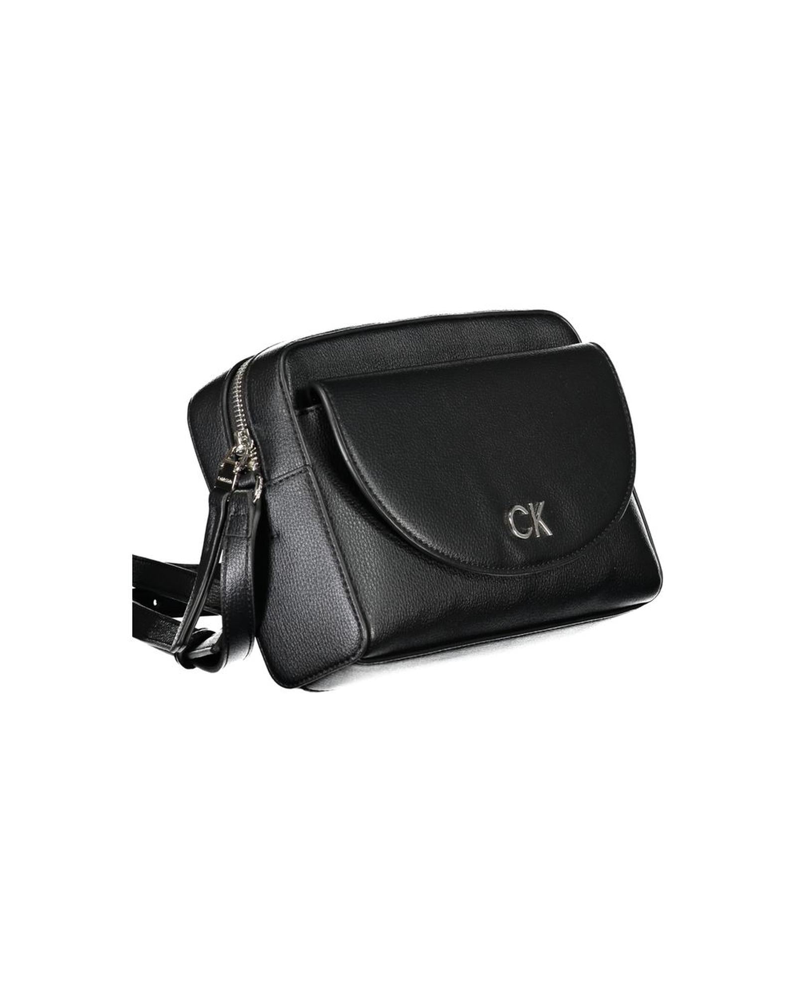 Calvin Klein Women's Black Polyethylene Handbag - One Size 3