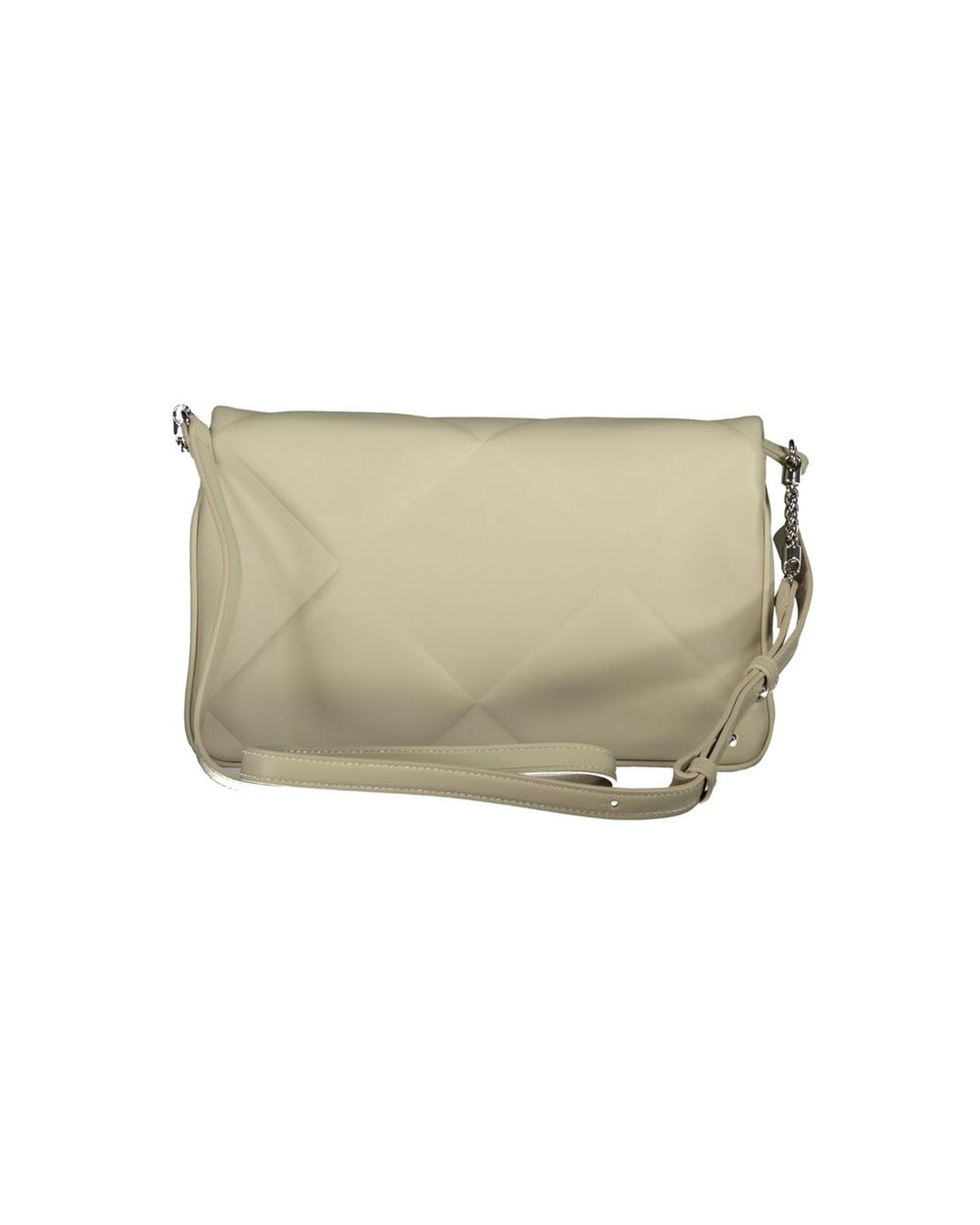 Calvin Klein Women's Beige Cotton Handbag - One Size