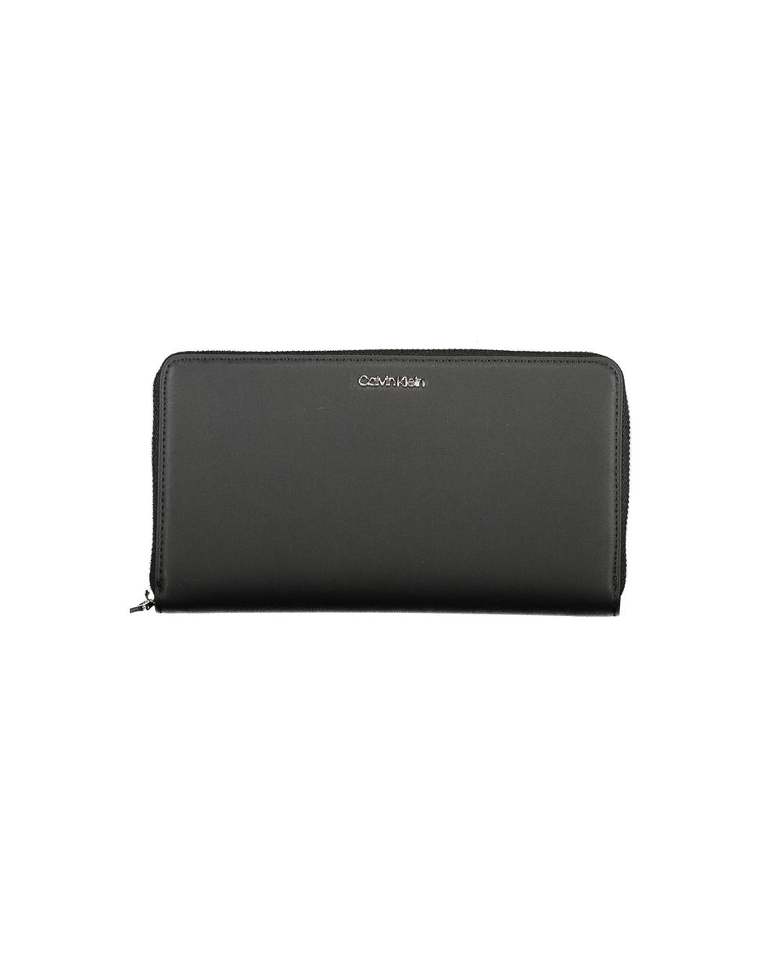Calvin Klein Women's Black Polyester Wallet - One Size