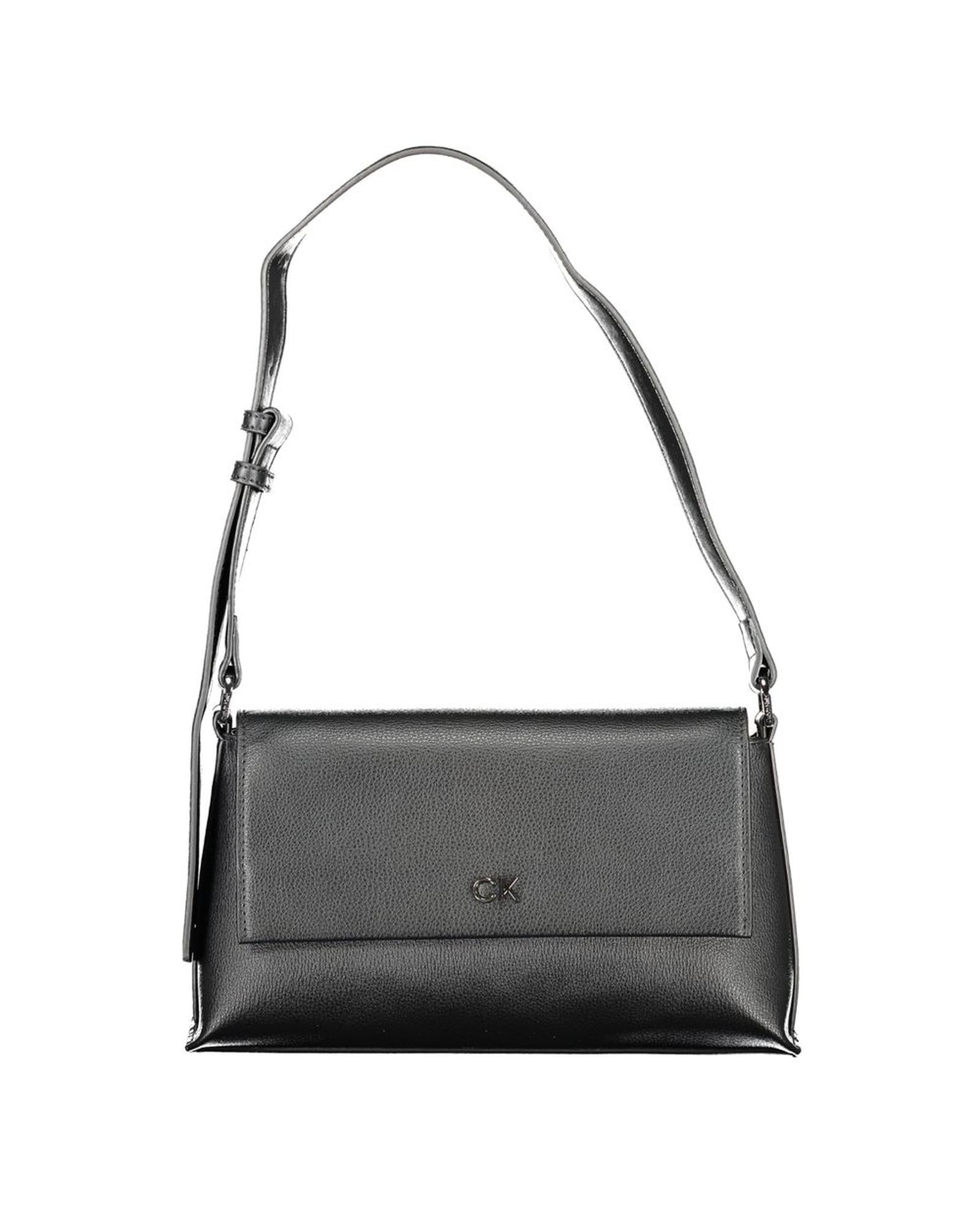 Calvin Klein Women's Black Polyester Handbag - One Size