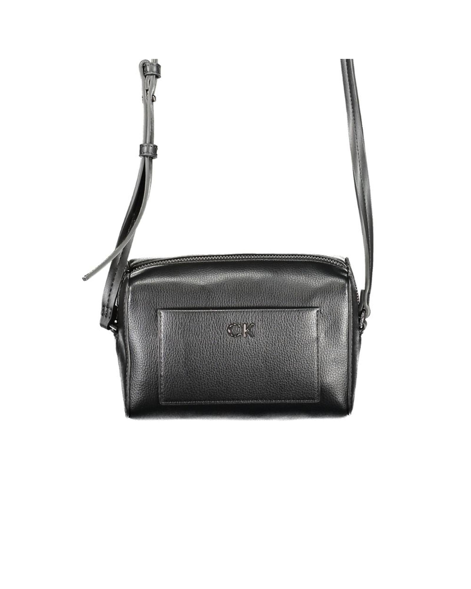 Calvin Klein Women's Black Polyester Handbag - One Size