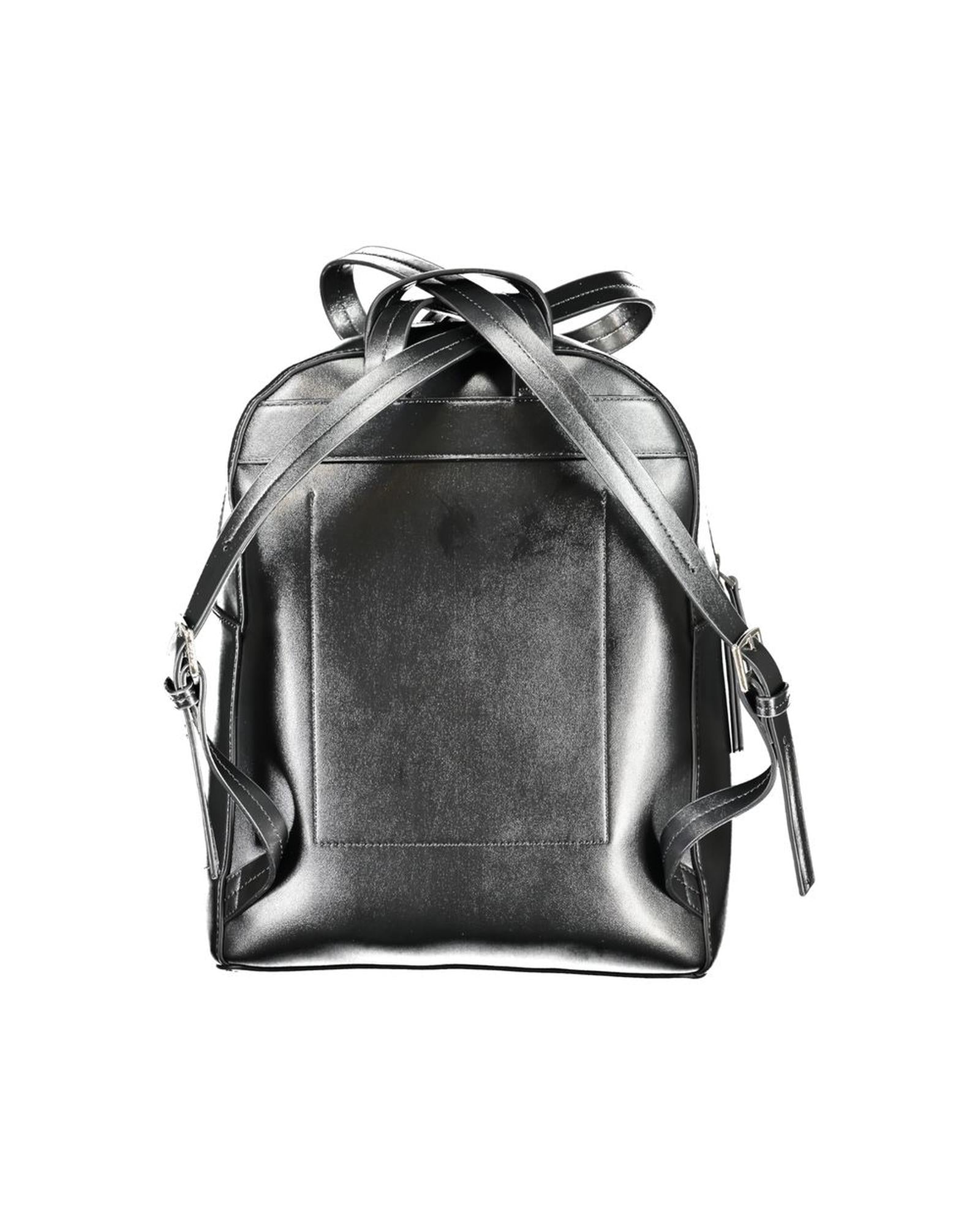 Calvin Klein Women's Black Polyester Backpack - One Size