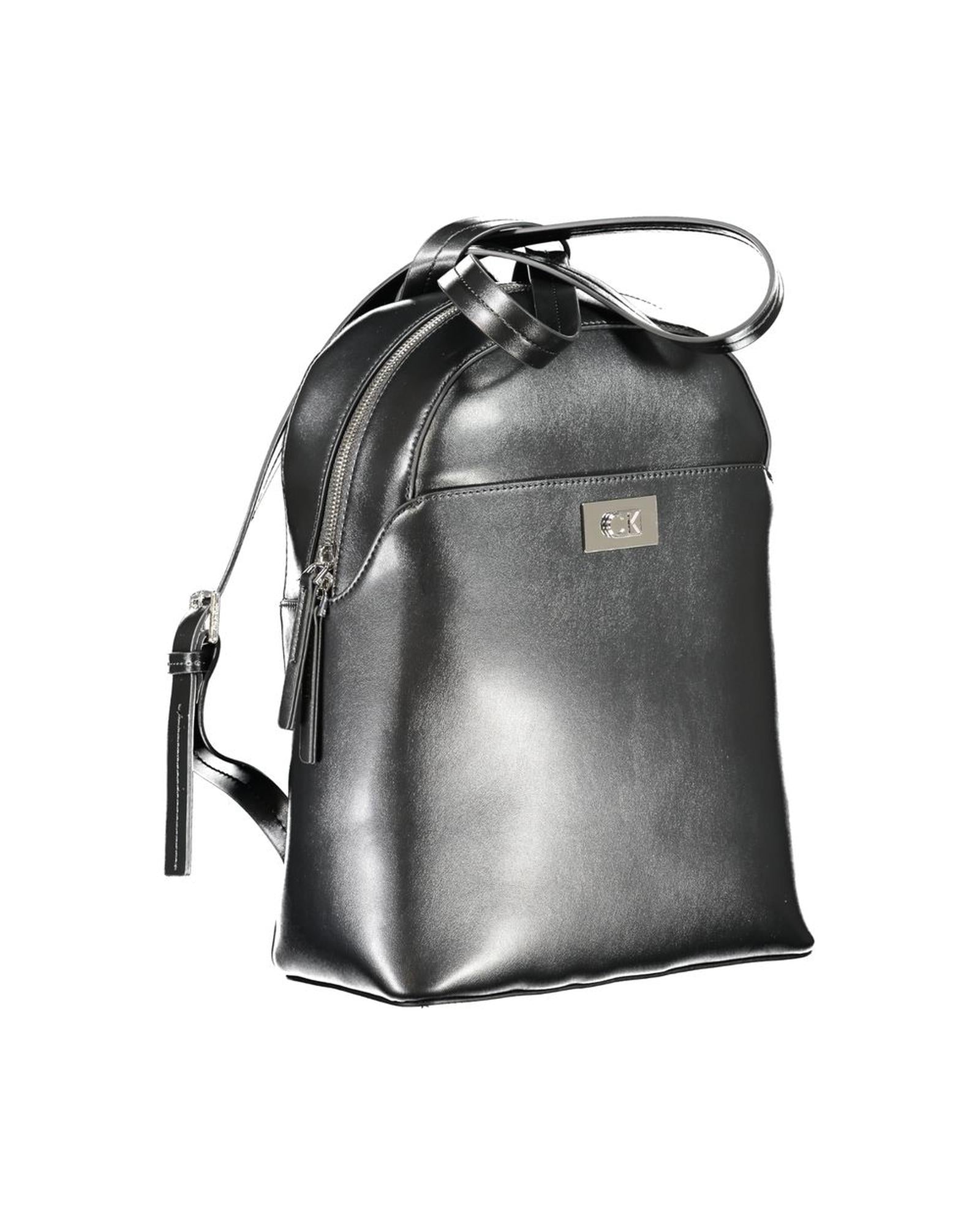 Calvin Klein Women's Black Polyester Backpack - One Size 3