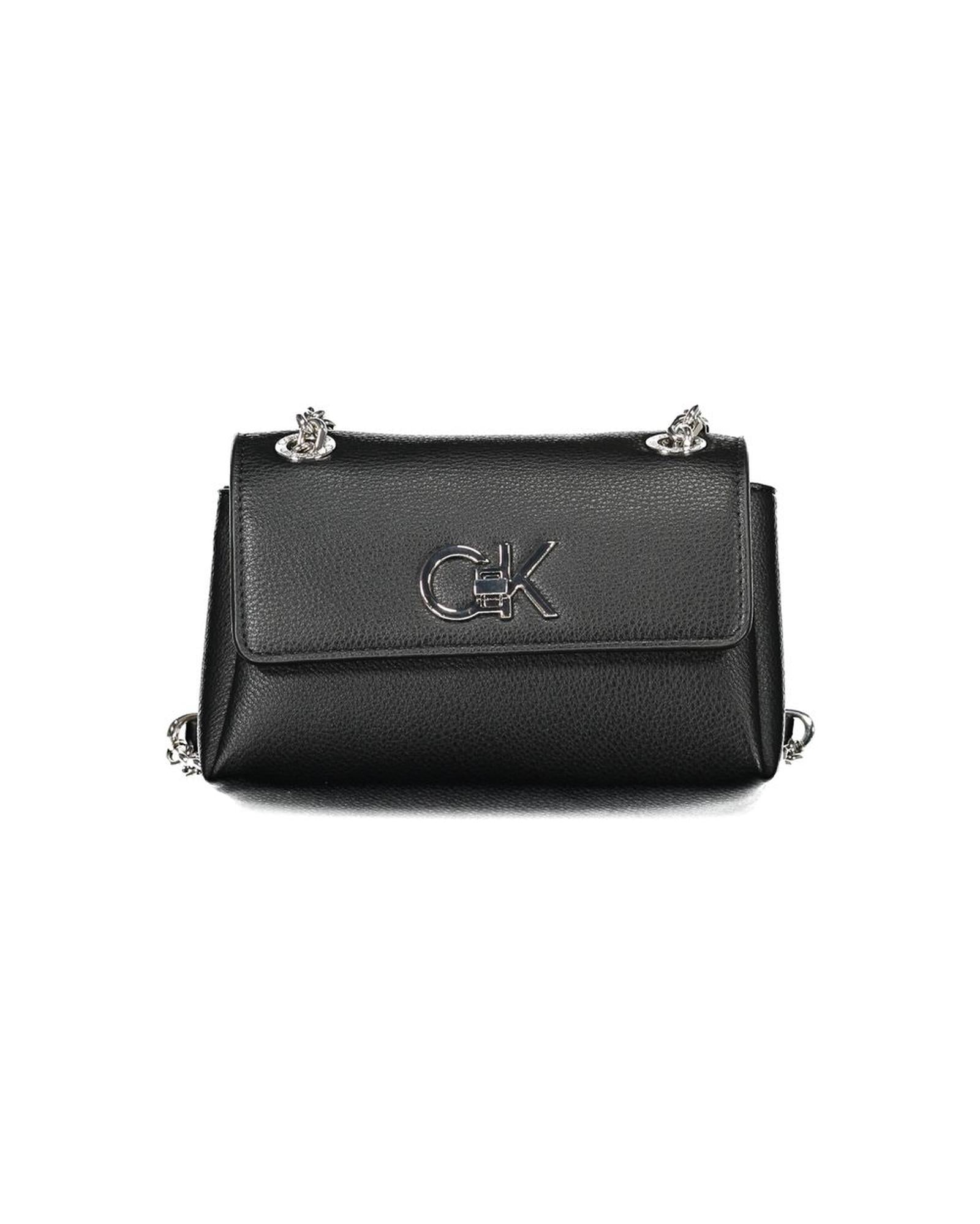 Calvin Klein Women's Black Polyethylene Handbag - One Size