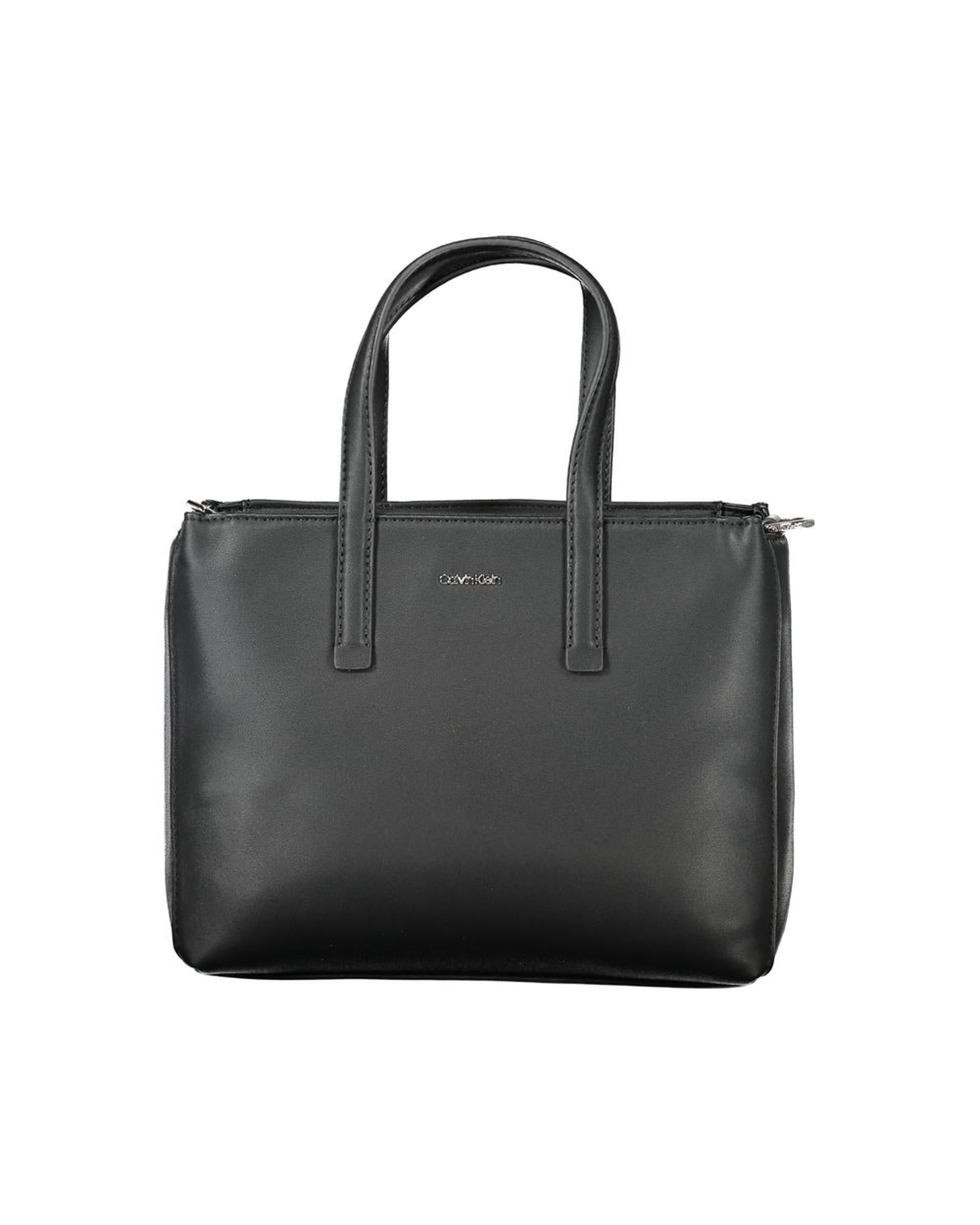 Calvin Klein Women's Black Polyester Handbag - One Size