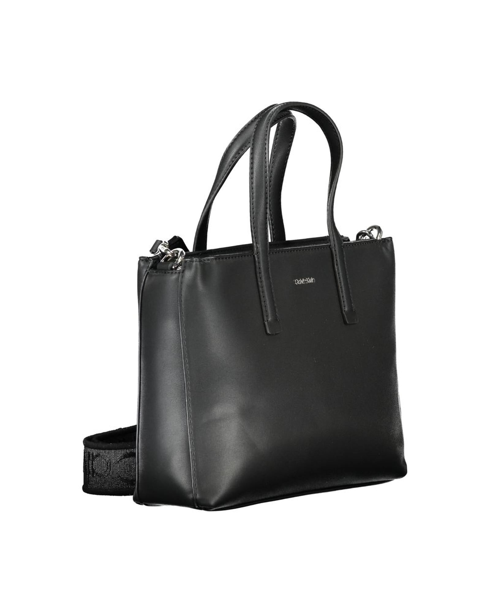 Calvin Klein Women's Black Polyester Handbag - One Size 3