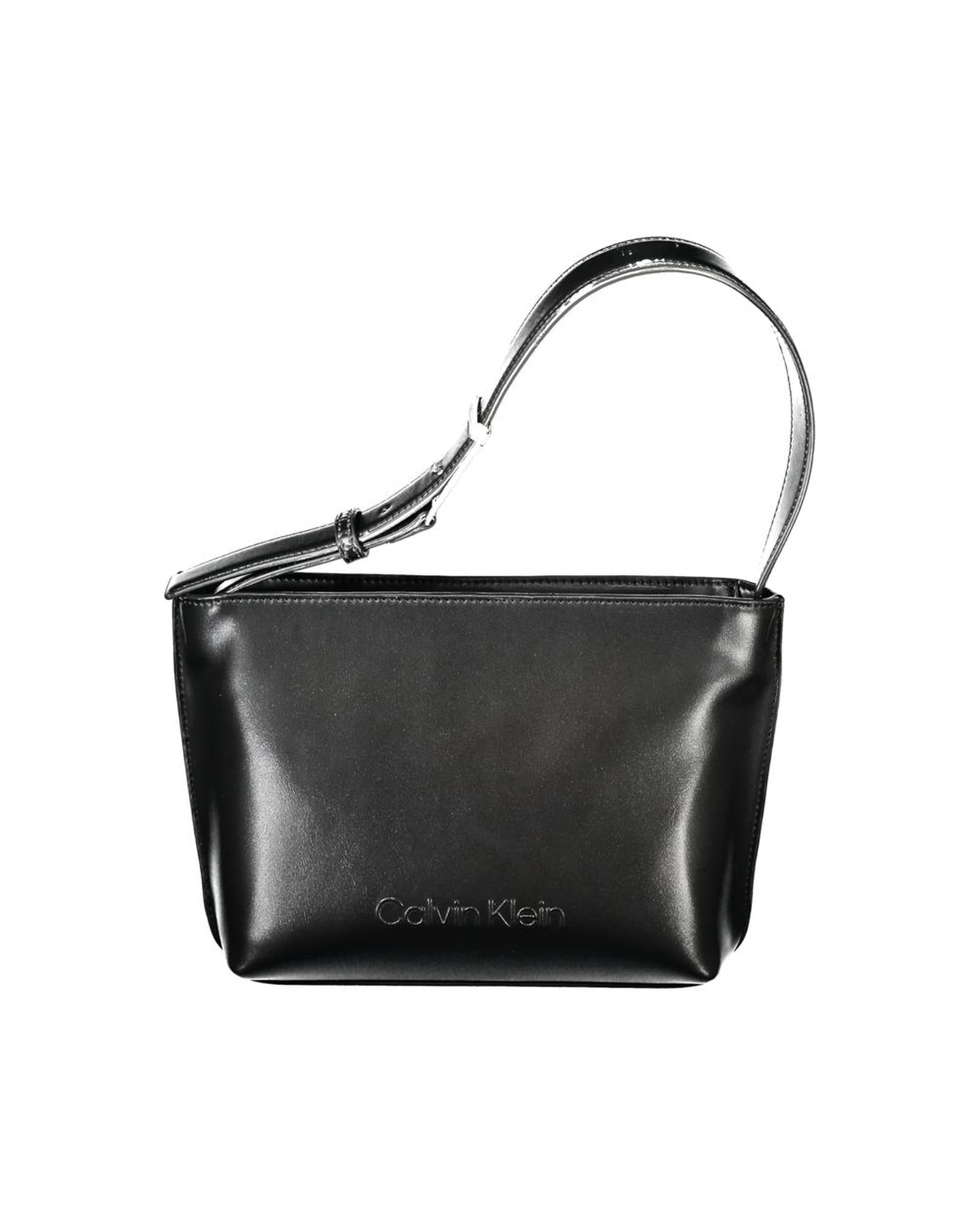Calvin Klein Women's Black Polyester Handbag - One Size
