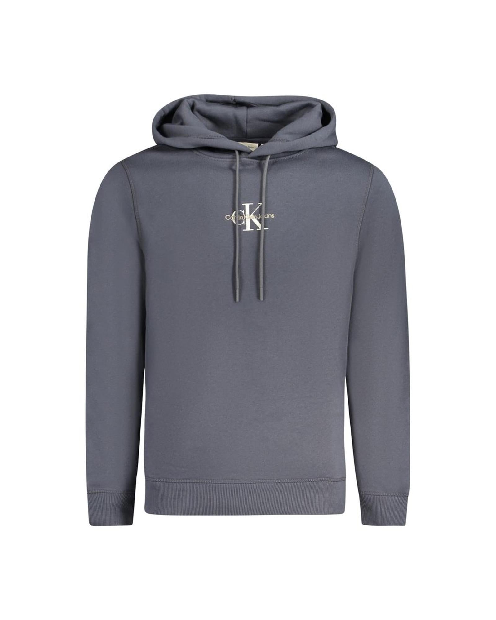 Calvin Klein Men's Blue Cotton Sweater - 2XL