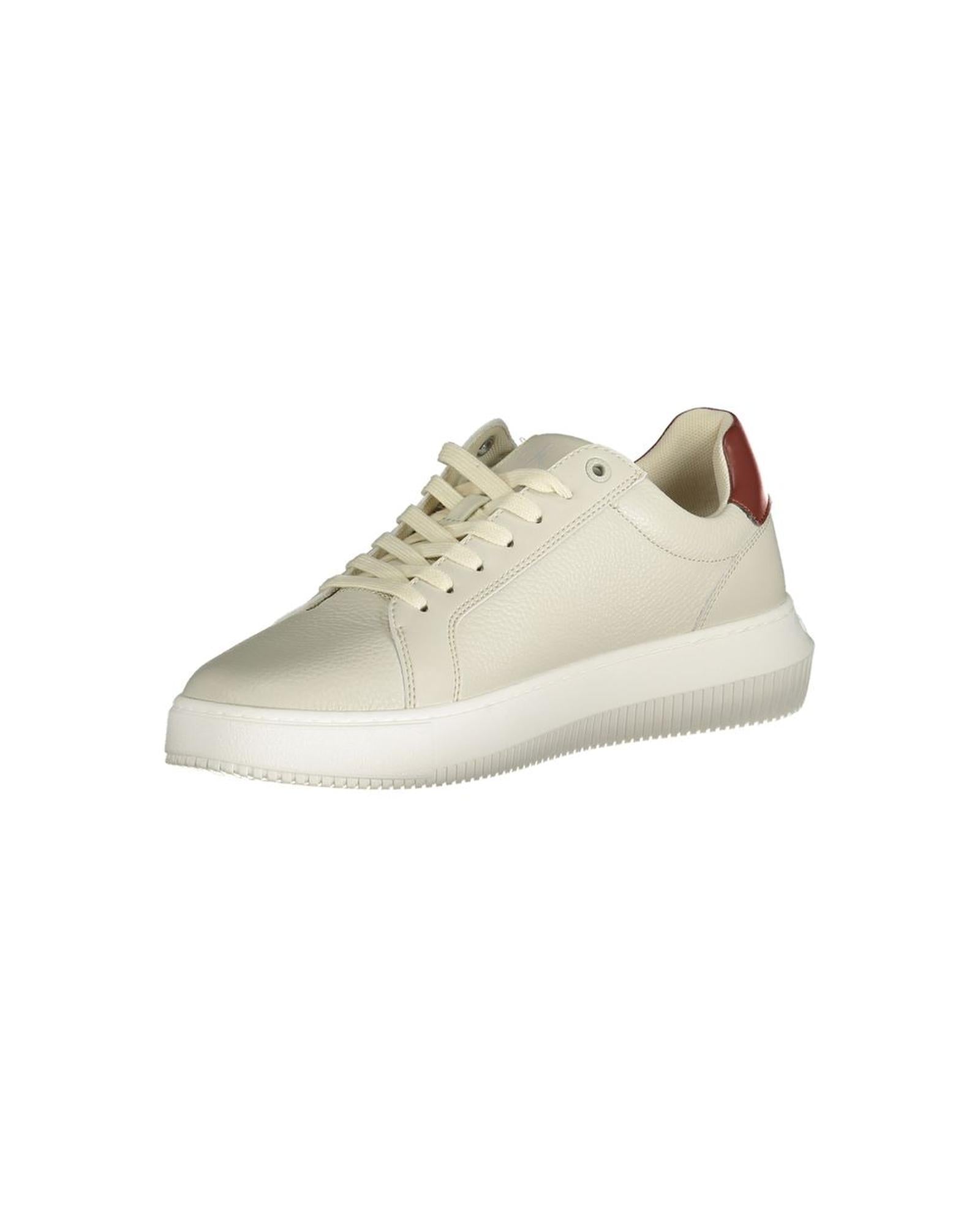 Calvin Klein Men's Gray Polyester Sneaker - 43 EU 3