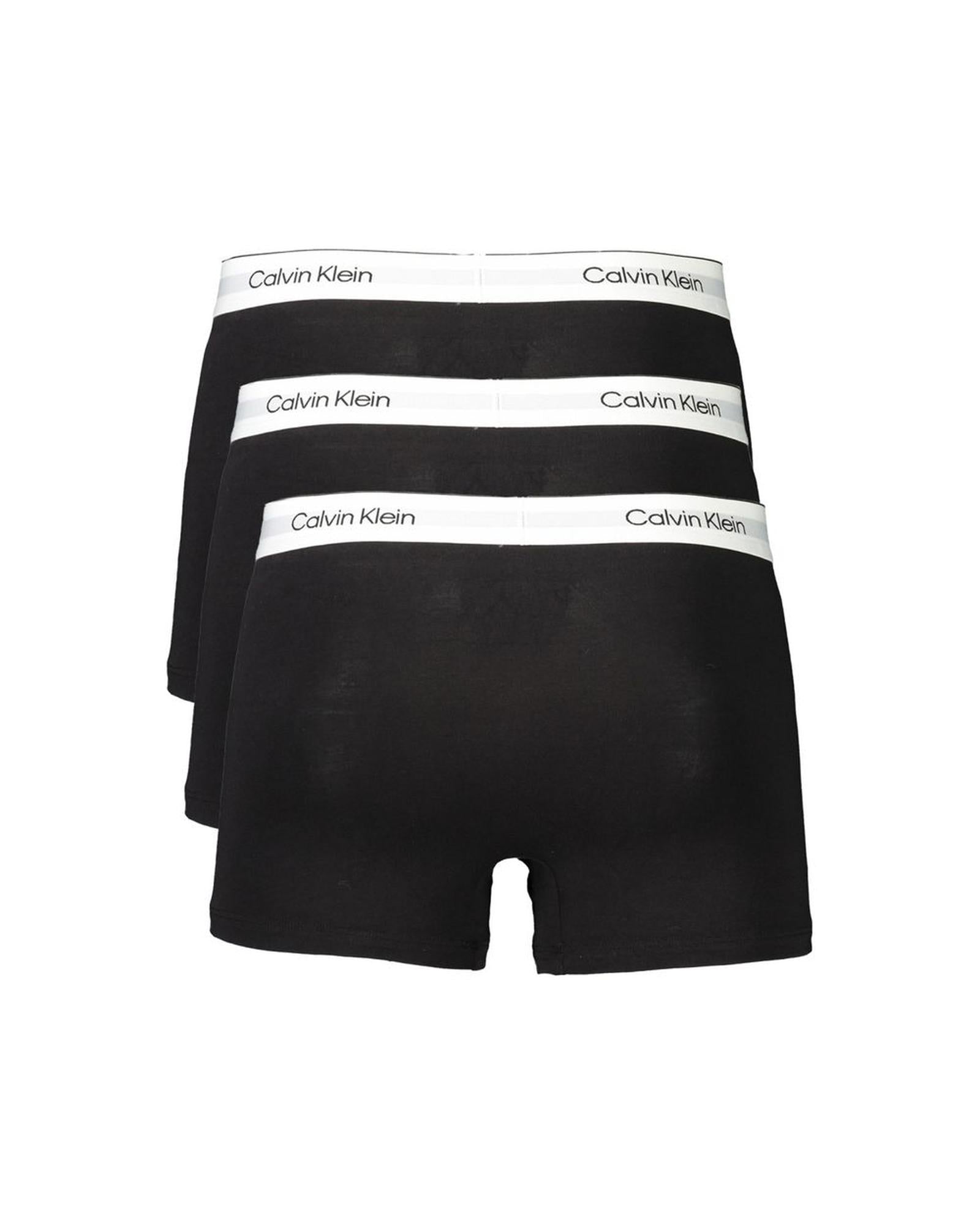 Calvin Klein Men's Black Cotton  Boxer Short - 2XL