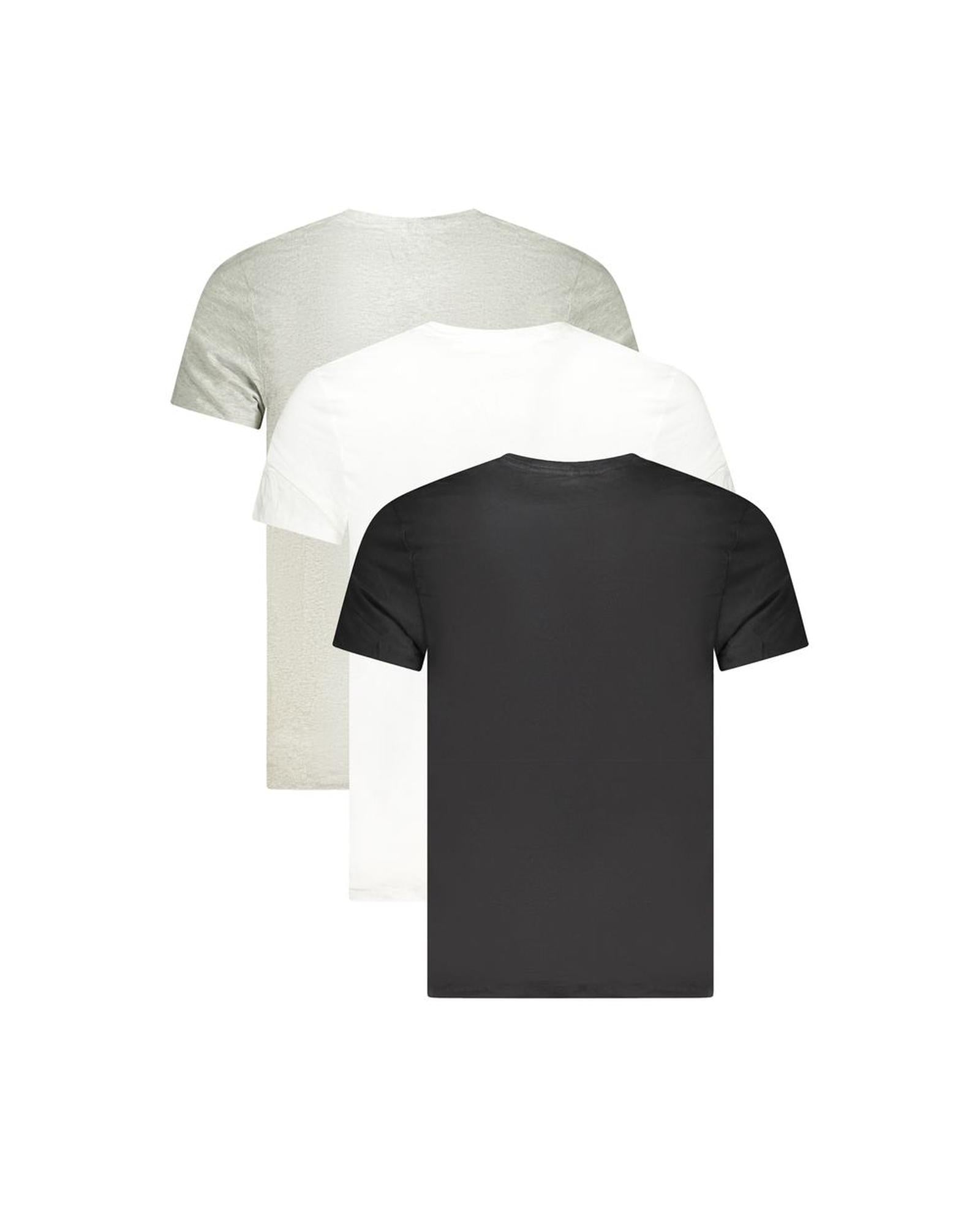 Calvin Klein Men's Gray Cotton  T-Shirt - 2XL