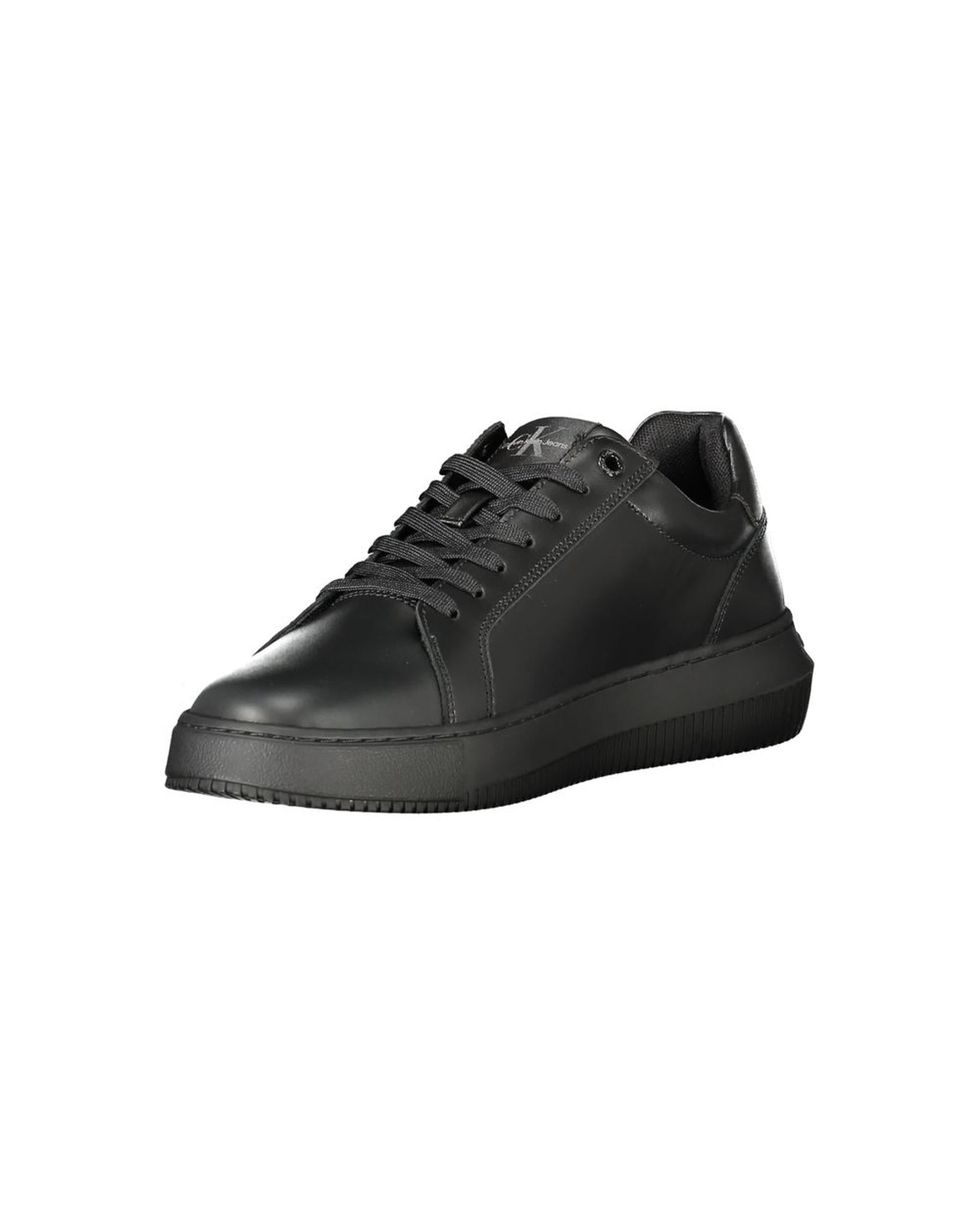 Calvin Klein Men's Black Polyester Sneaker - 45 EU 3