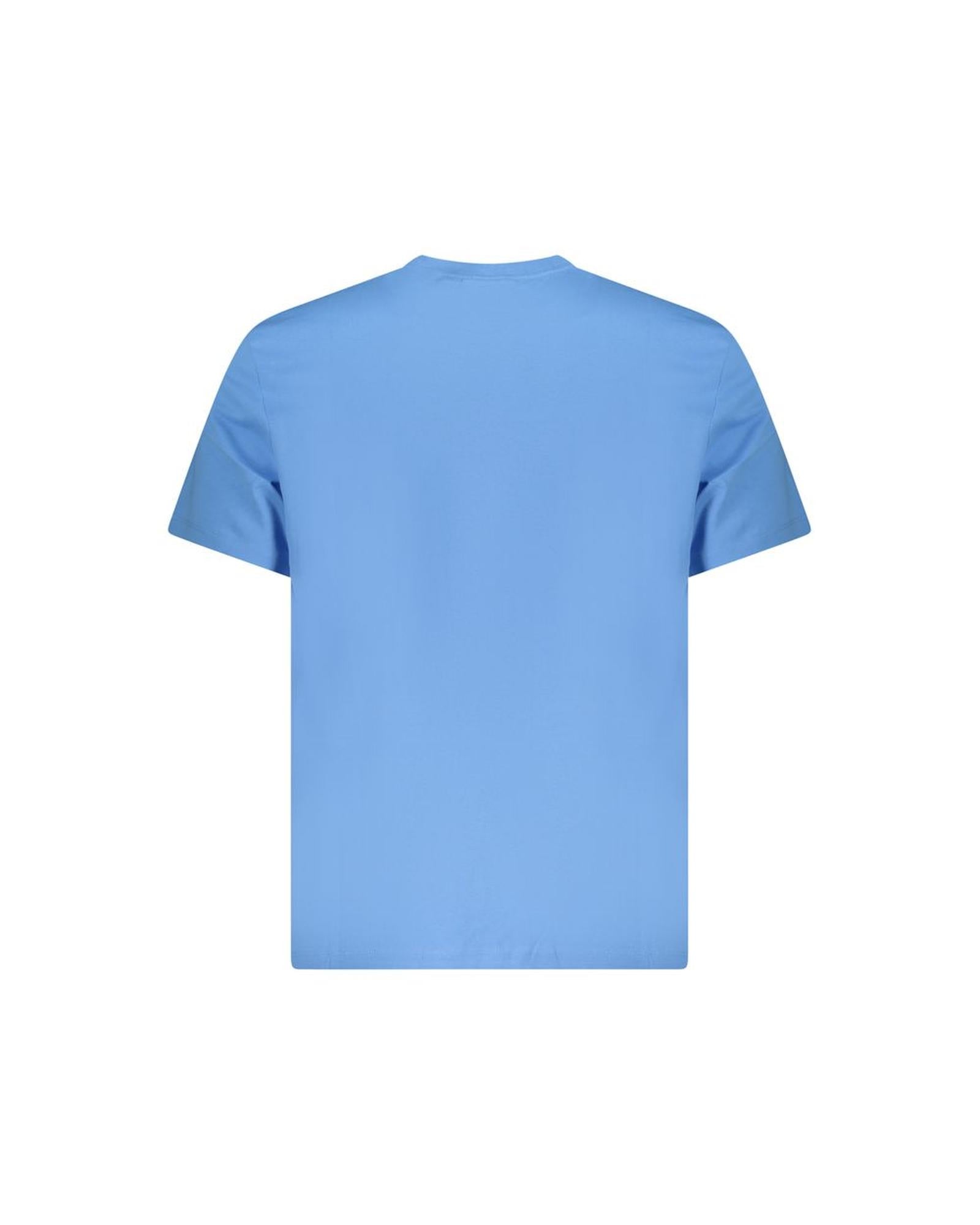 Calvin Klein Men's Light Blue Cotton  T-Shirt - XL