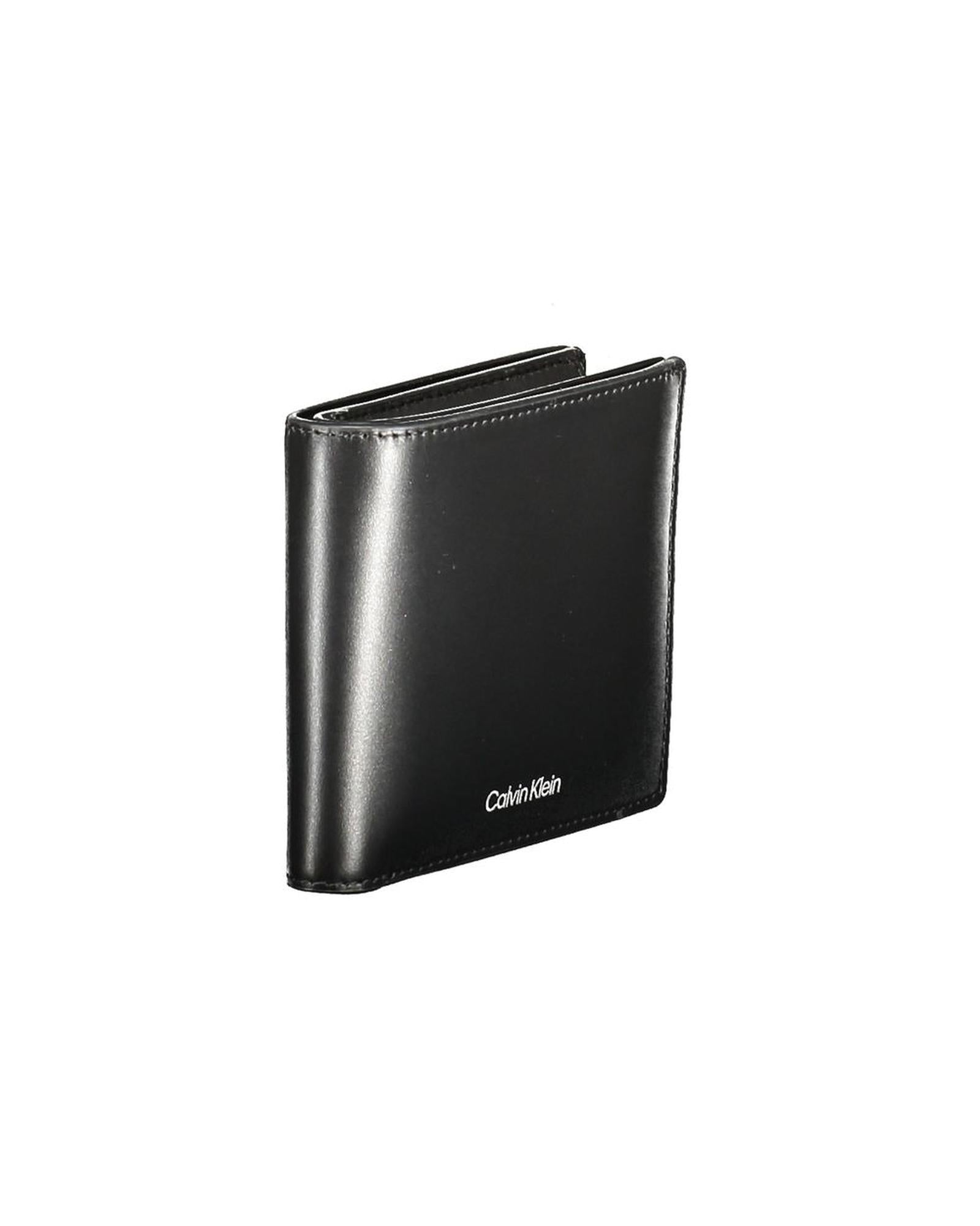 Calvin Klein Men's Black Leather  Wallet - One Size 3