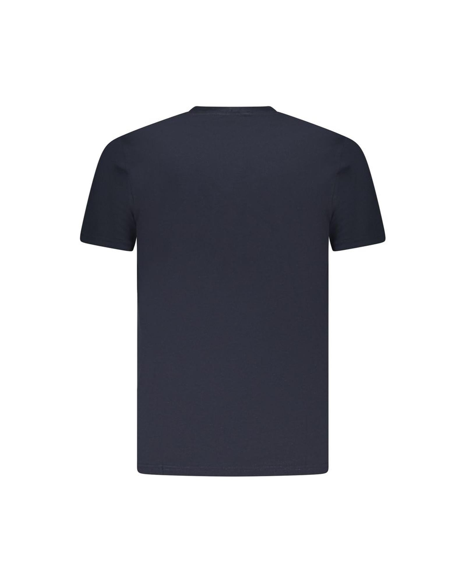 Cavalli Class Men's Blue Cotton  T-Shirt - XL