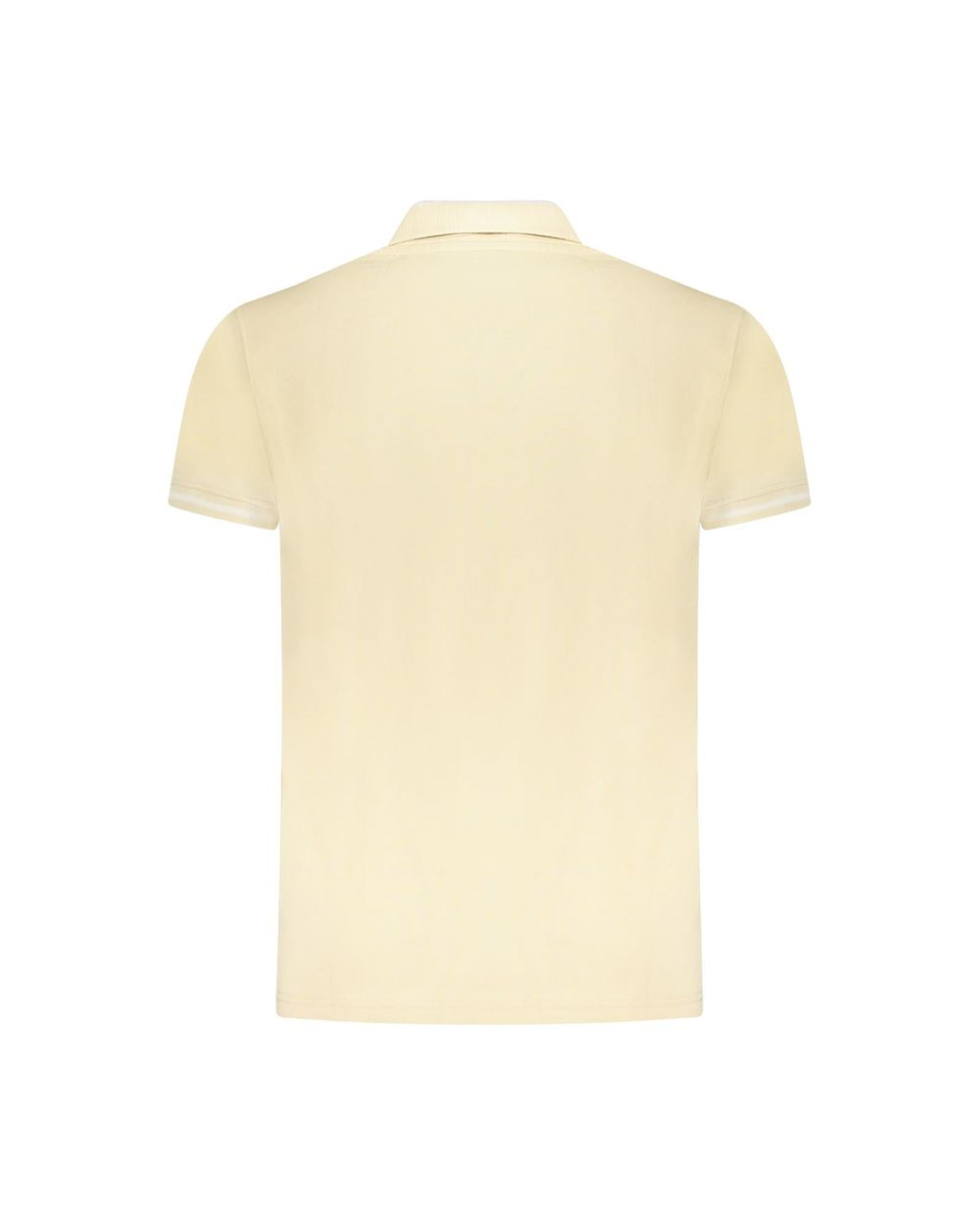 Cavalli Class Men's Beige Cotton Polo Shirt - 2XL