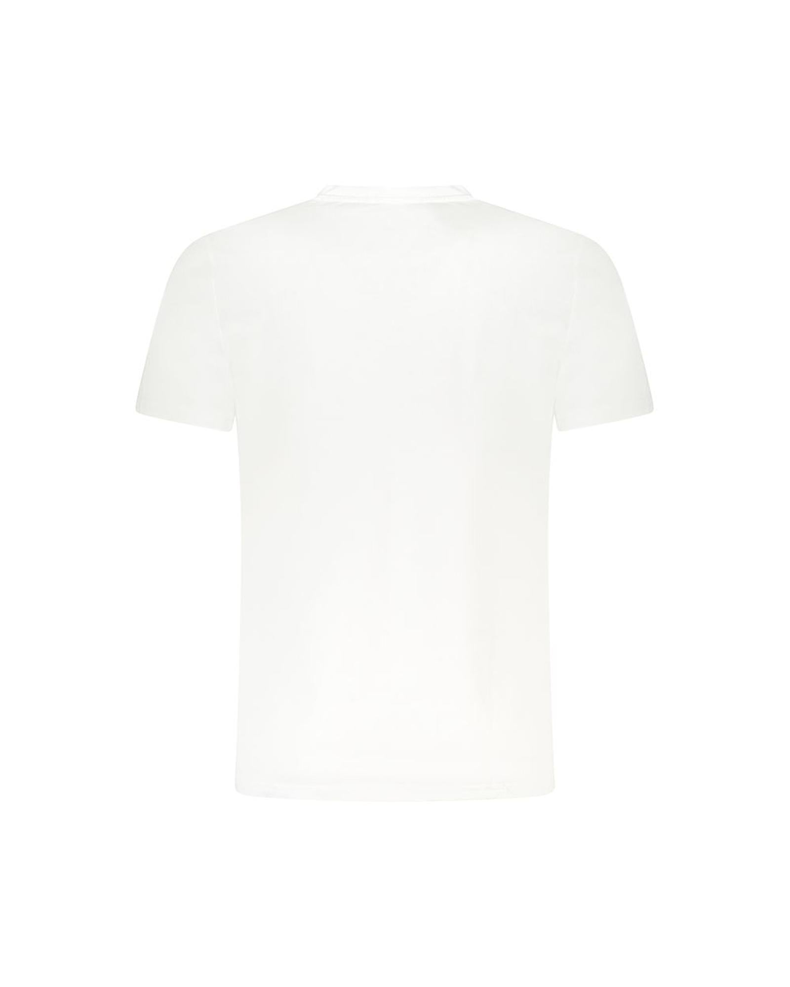 Cavalli Class Men's White Cotton  T-Shirt - 2XL