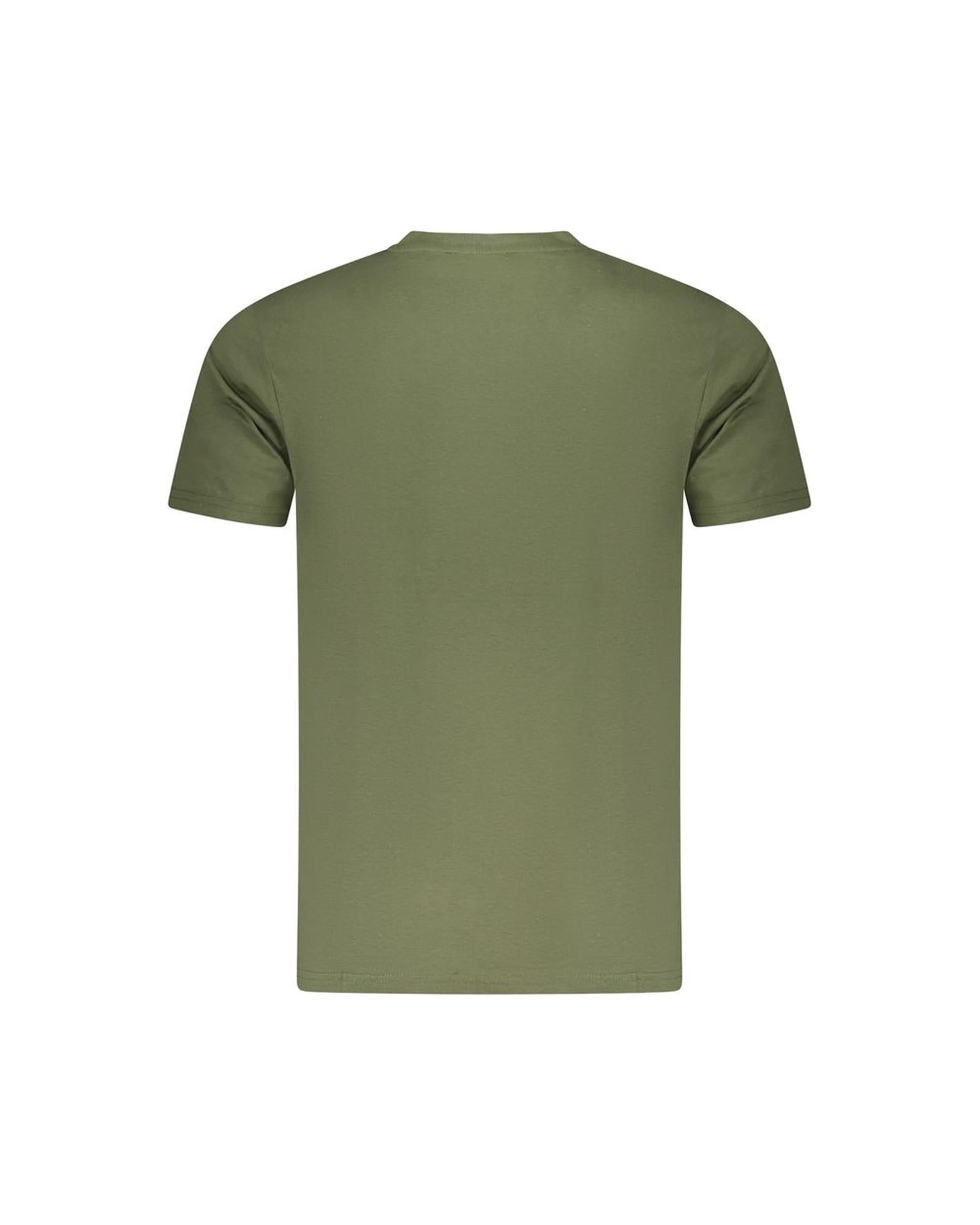 Cavalli Class Men's Green Cotton  T-Shirt - M