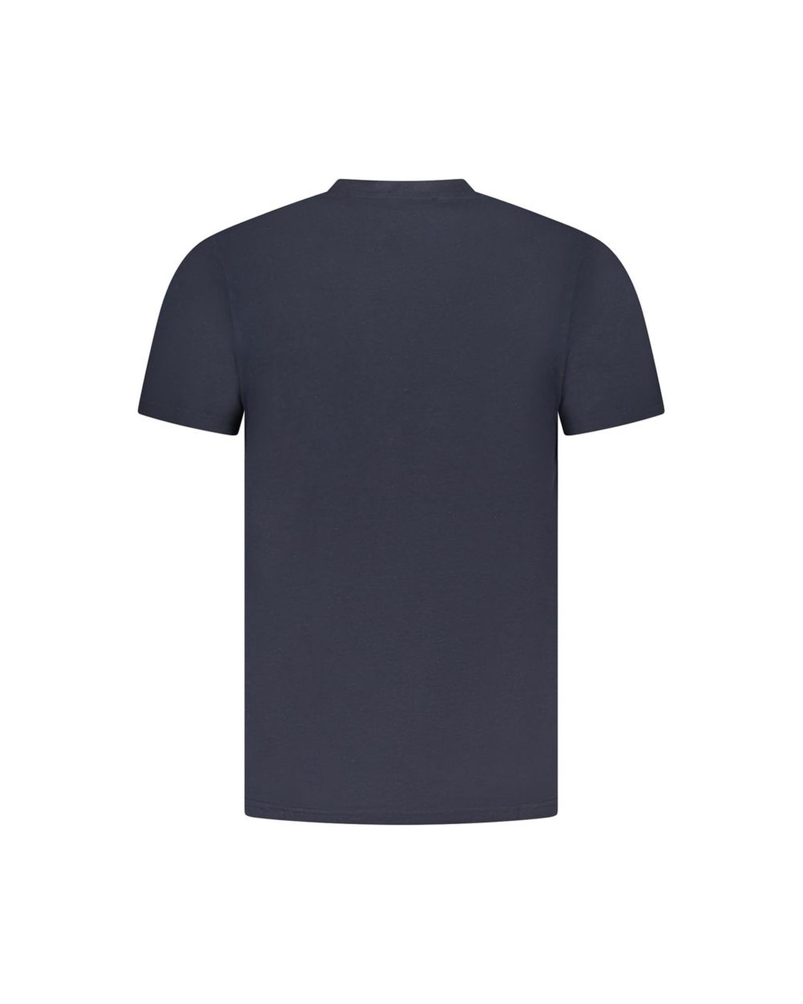 Cavalli Class Men's Blue Cotton T-Shirt - XL