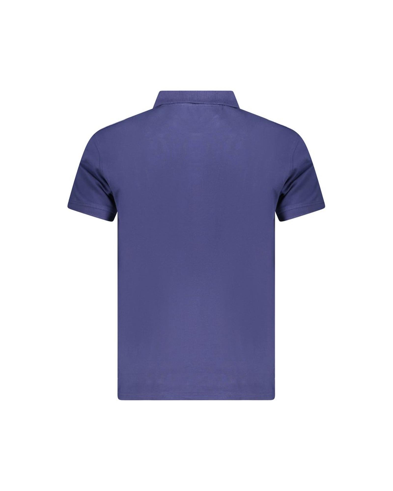 Cavalli Class Men's Blue Cotton  Polo Shirt - M