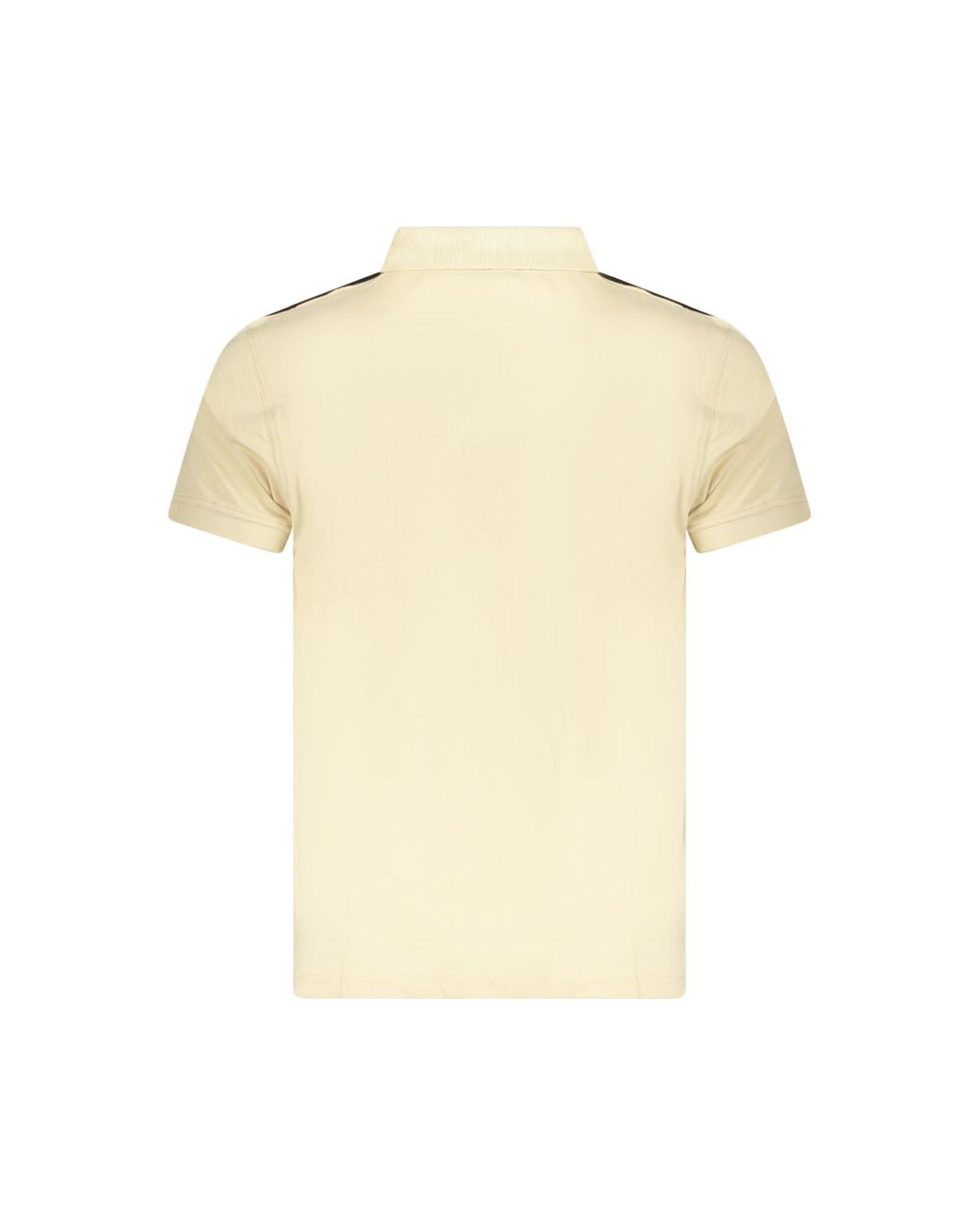 Cavalli Class Men's Beige Cotton Polo Shirt - 2XL