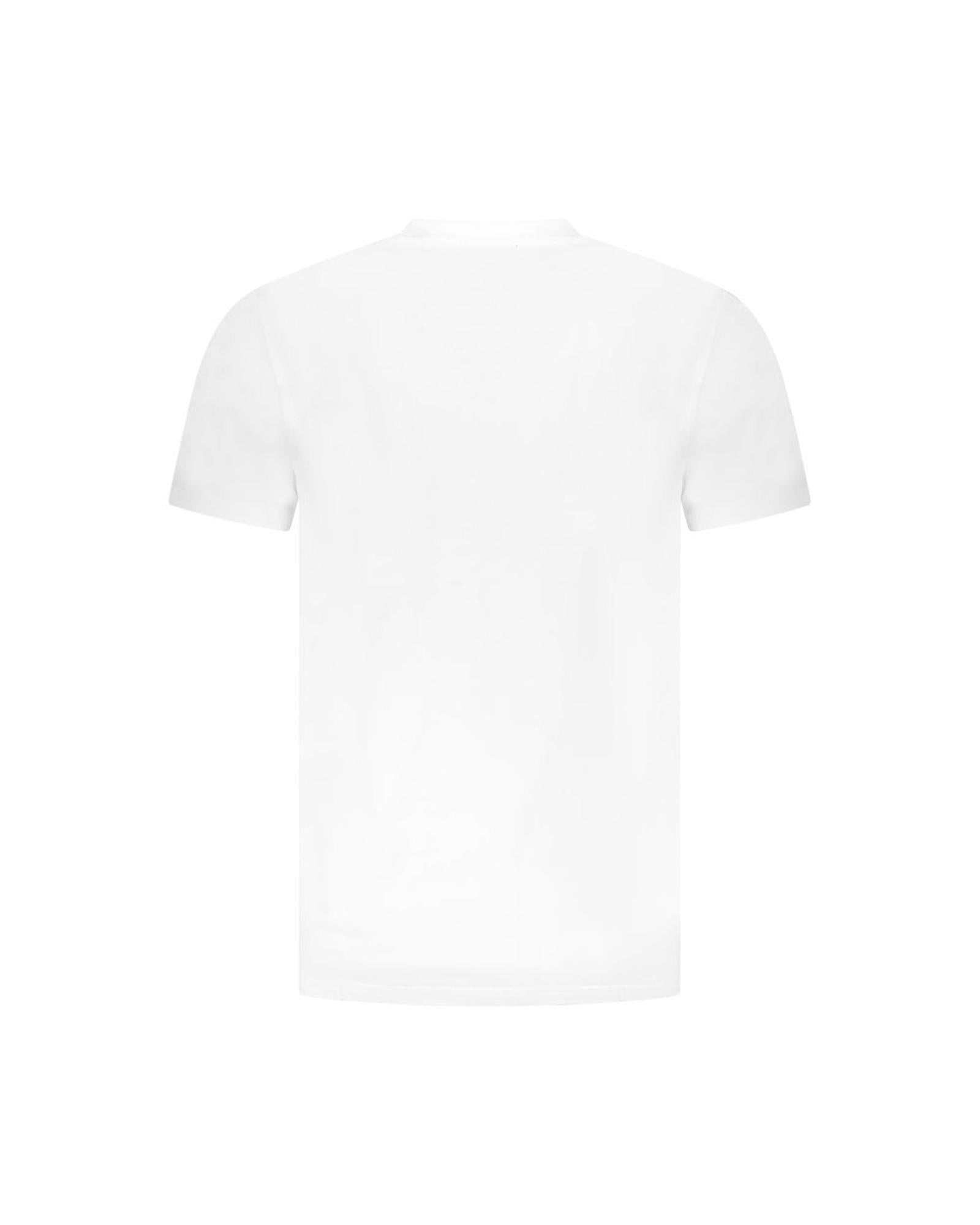 Cavalli Class Men's White Cotton T-Shirt - 2XL