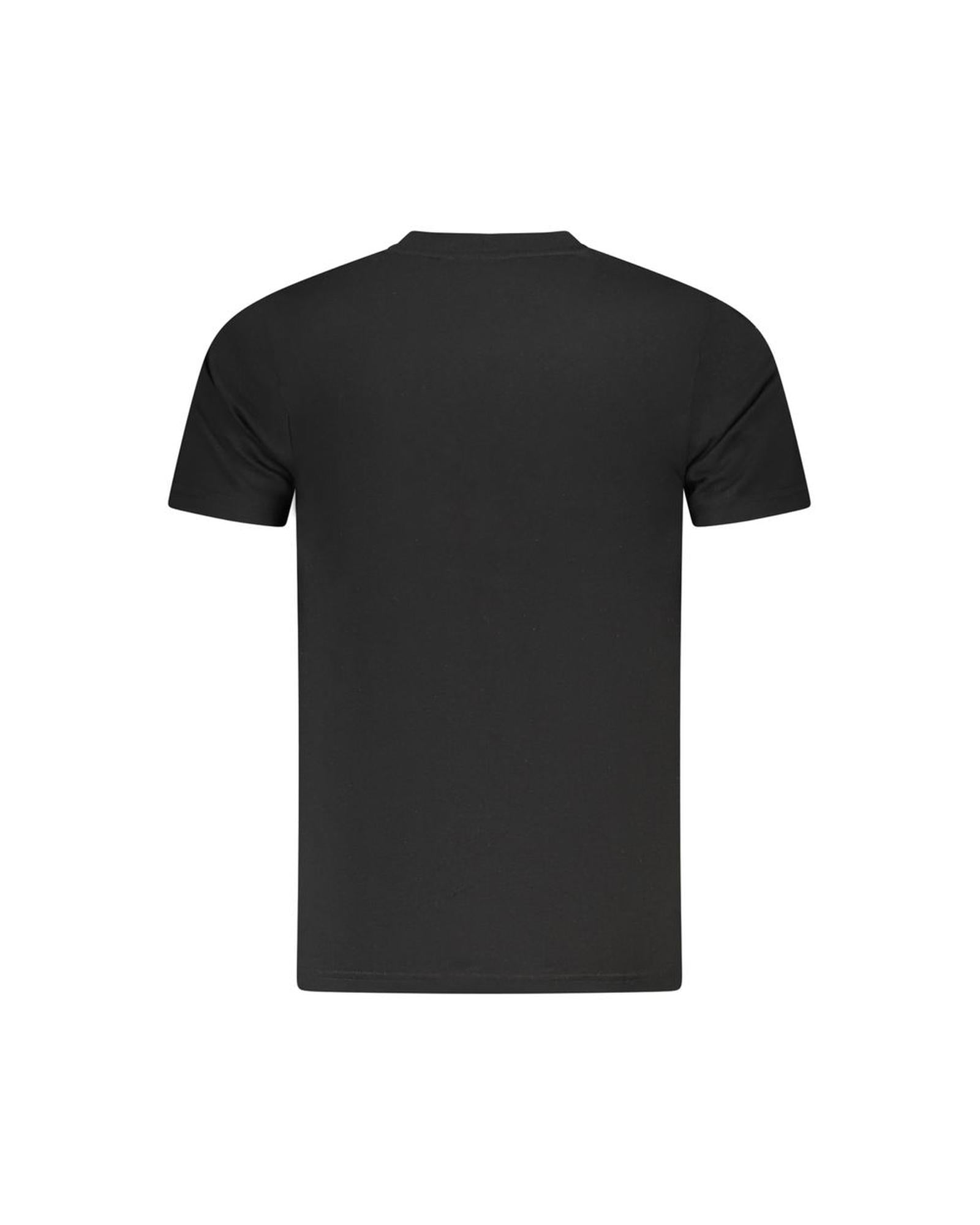 Cavalli Class Men's Black Cotton  T-Shirt - 2XL