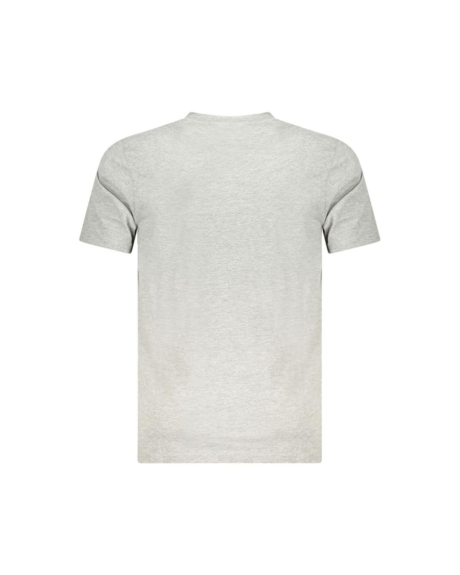 Cavalli Class Men's Gray Cotton T-Shirt - L