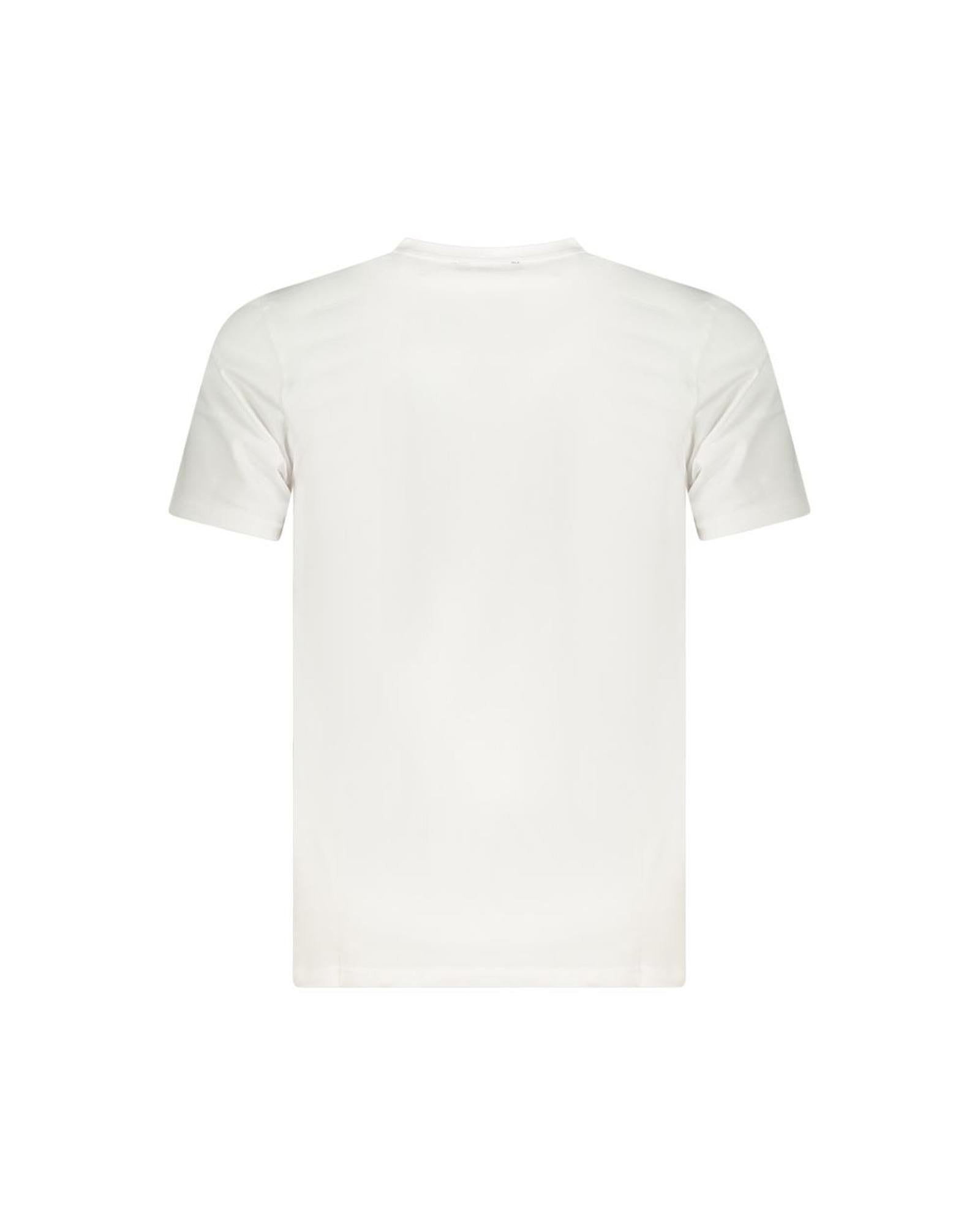 Cavalli Class Men's White Cotton  T-Shirt - M