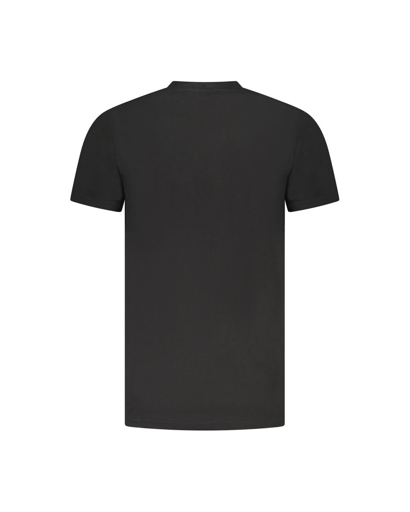 Cavalli Class Men's Black Cotton T-Shirt - 2XL