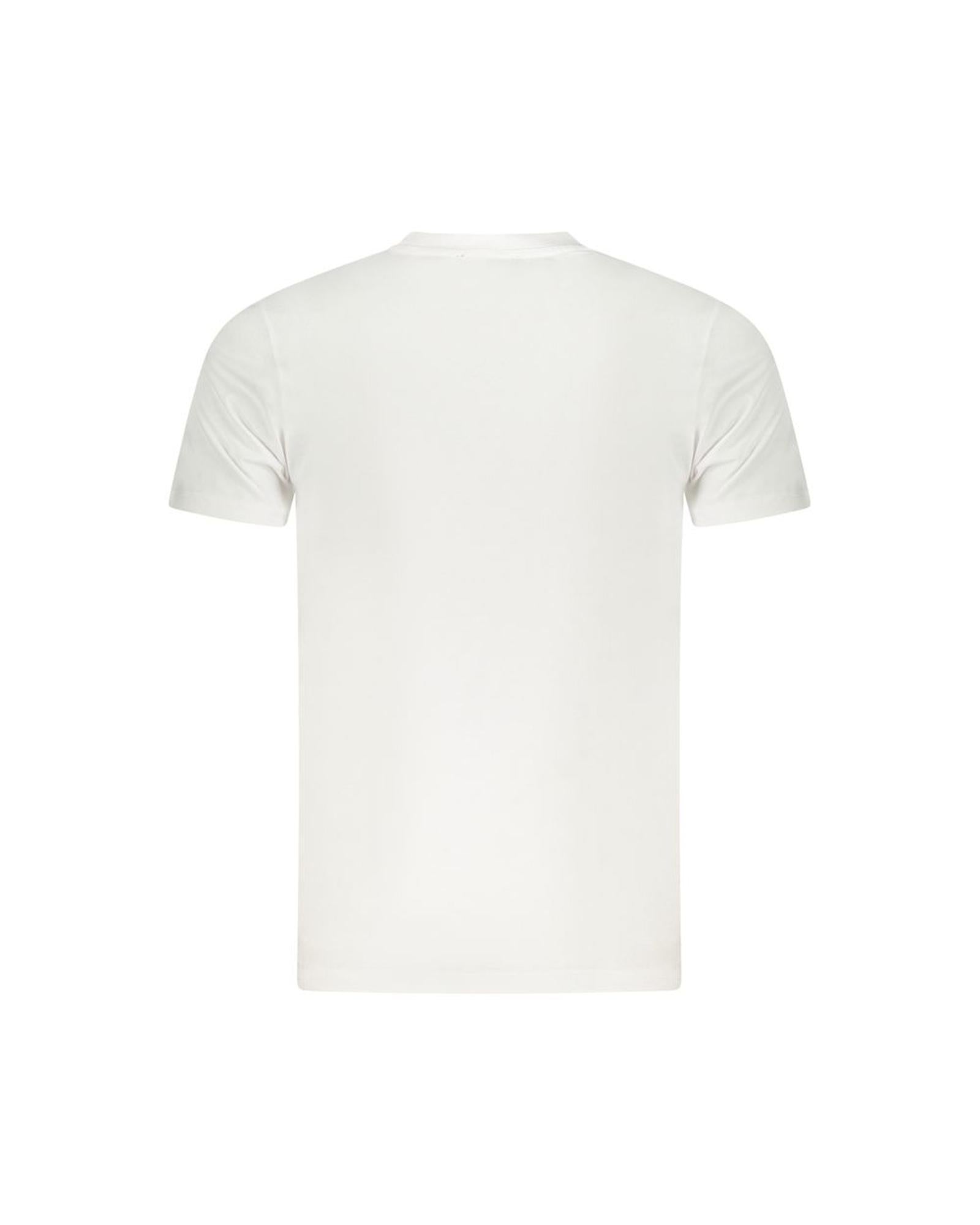 Cavalli Class Men's White Cotton  TShirt - 2XL