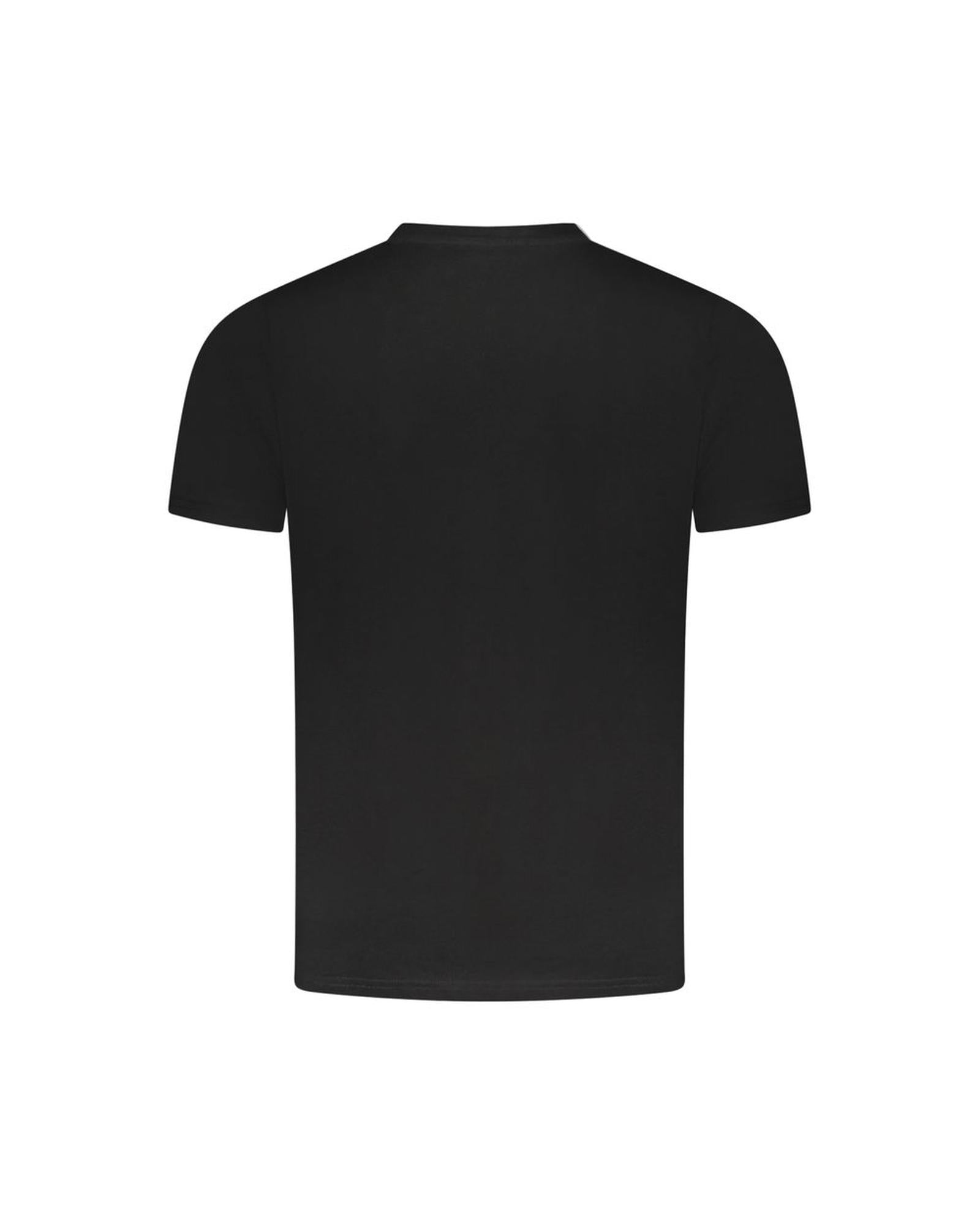 Cavalli Class Men's Black Cotton  T-Shirt - 2XL