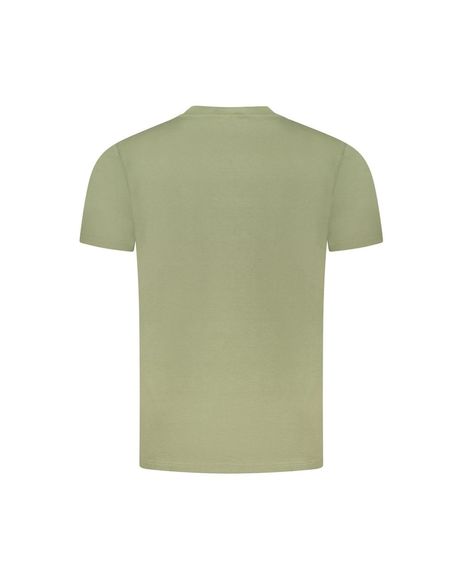 Cavalli Class Men's Green Cotton T-Shirt - M
