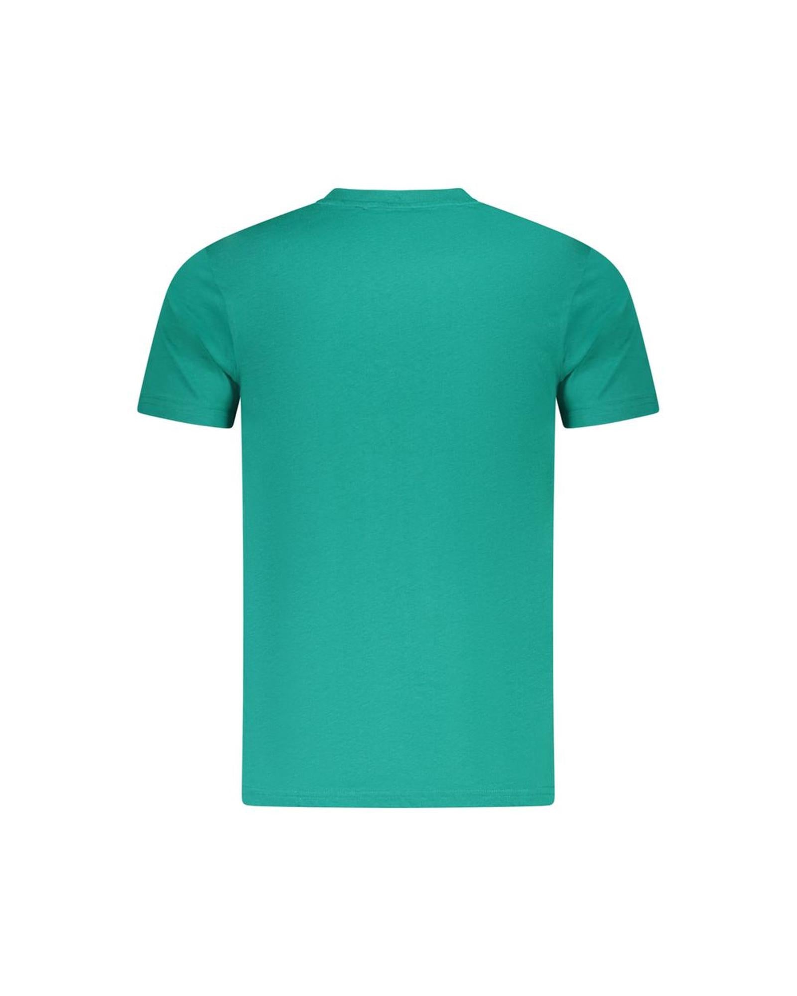 Cavalli Class Men's Green Cotton  T-Shirt - M