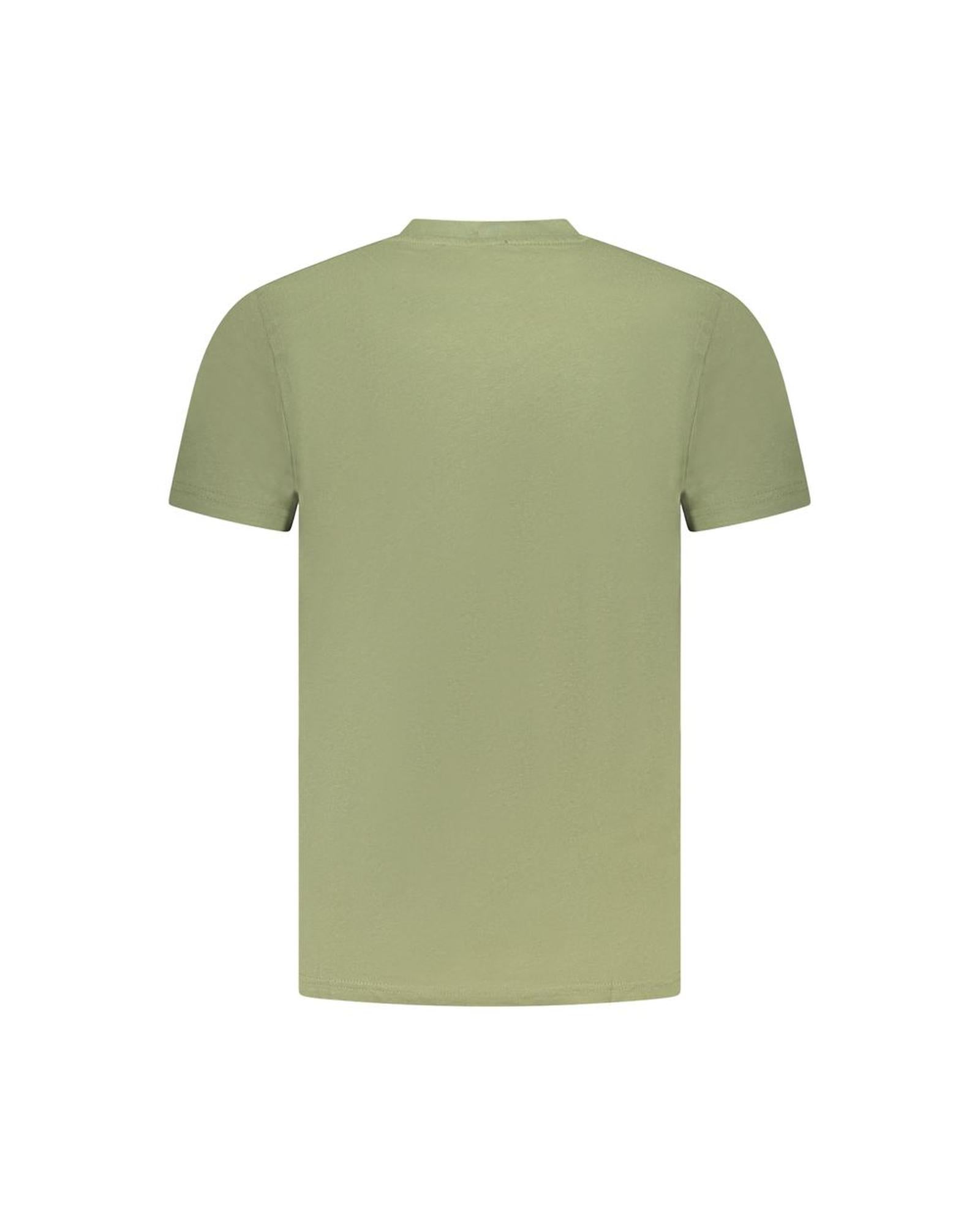 Cavalli Class Men's Green Cotton T-Shirt - L