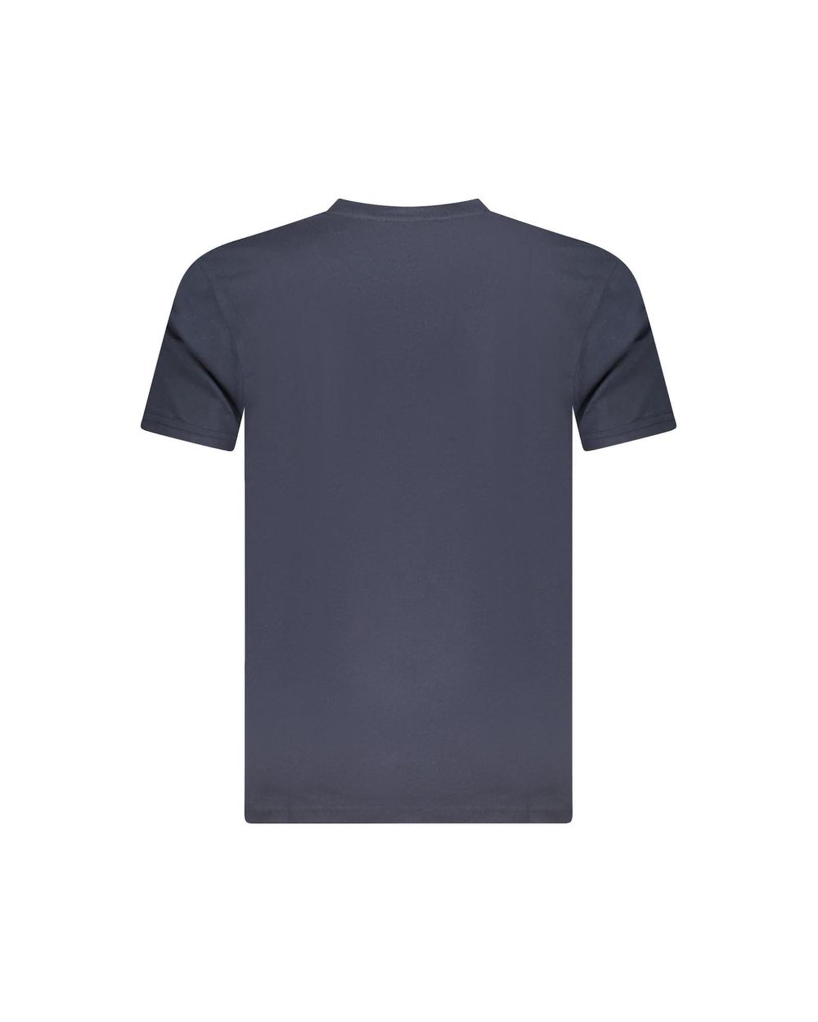 Cavalli Class Men's Blue Cotton  T-Shirt - L