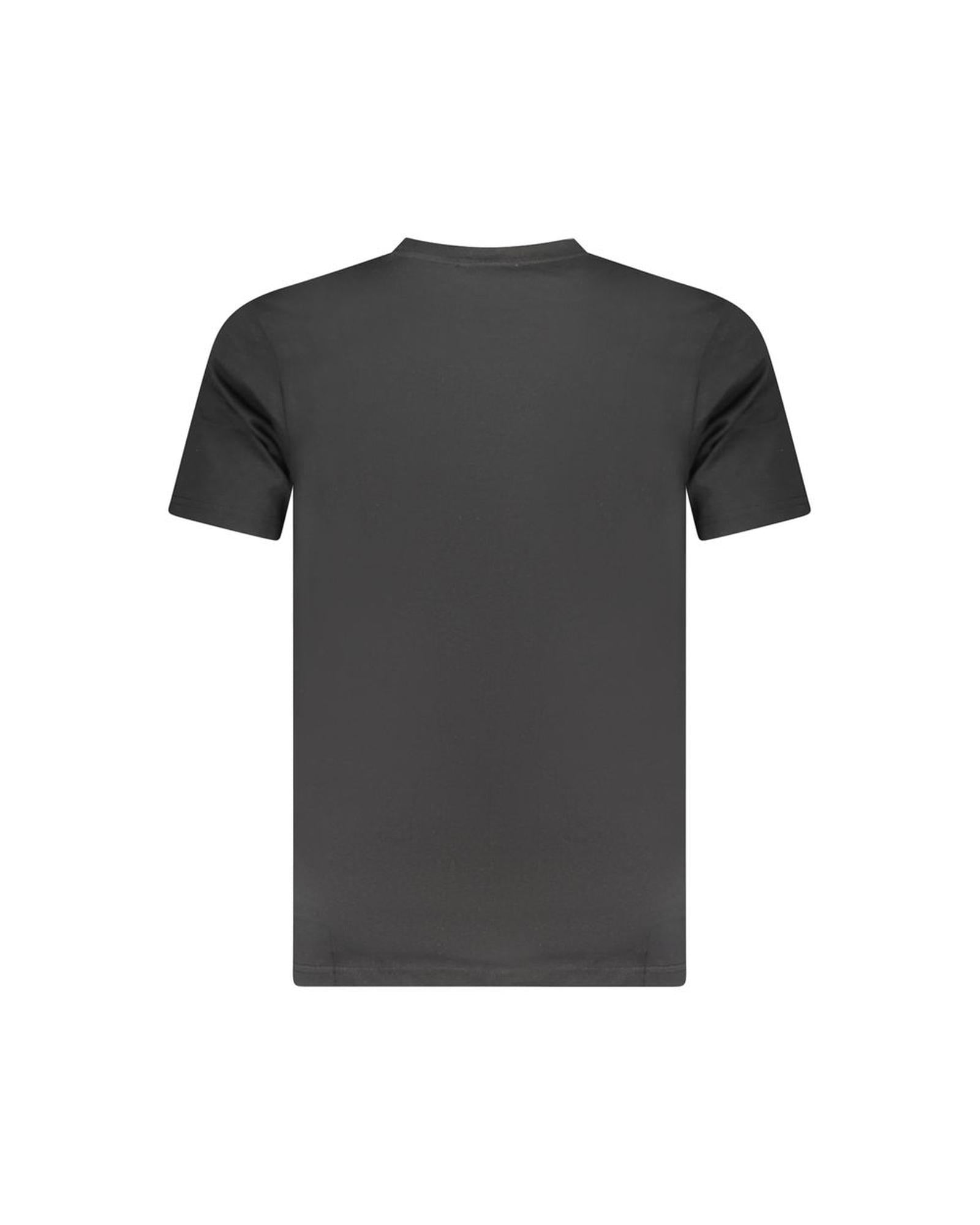 Cavalli Class Men's Black Cotton  T-Shirt - 2XL