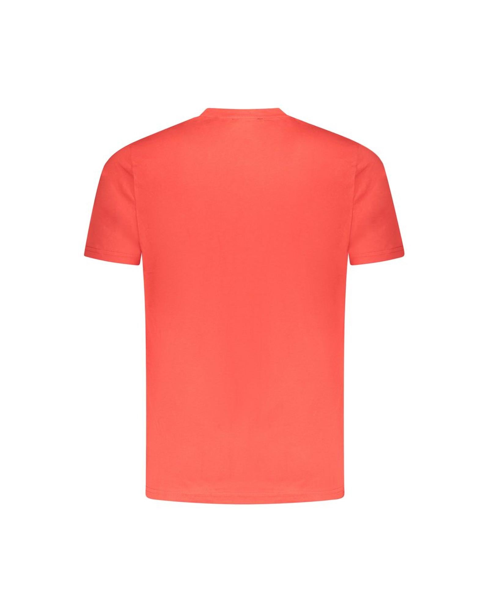 Cavalli Class Men's Red Cotton T-Shirt - 2XL