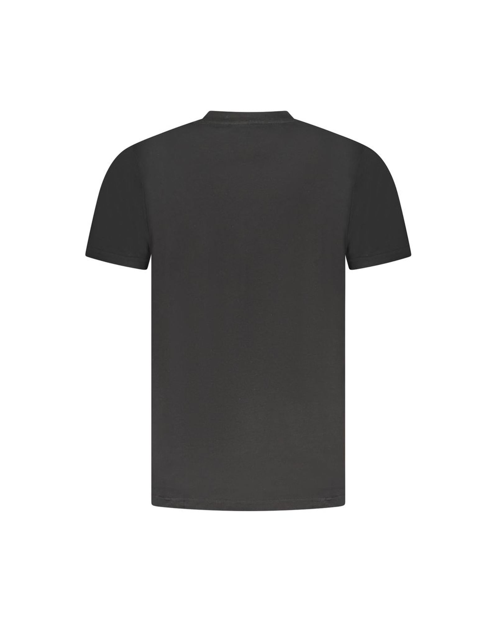 Cavalli Class Men's Black Cotton T-Shirt - M