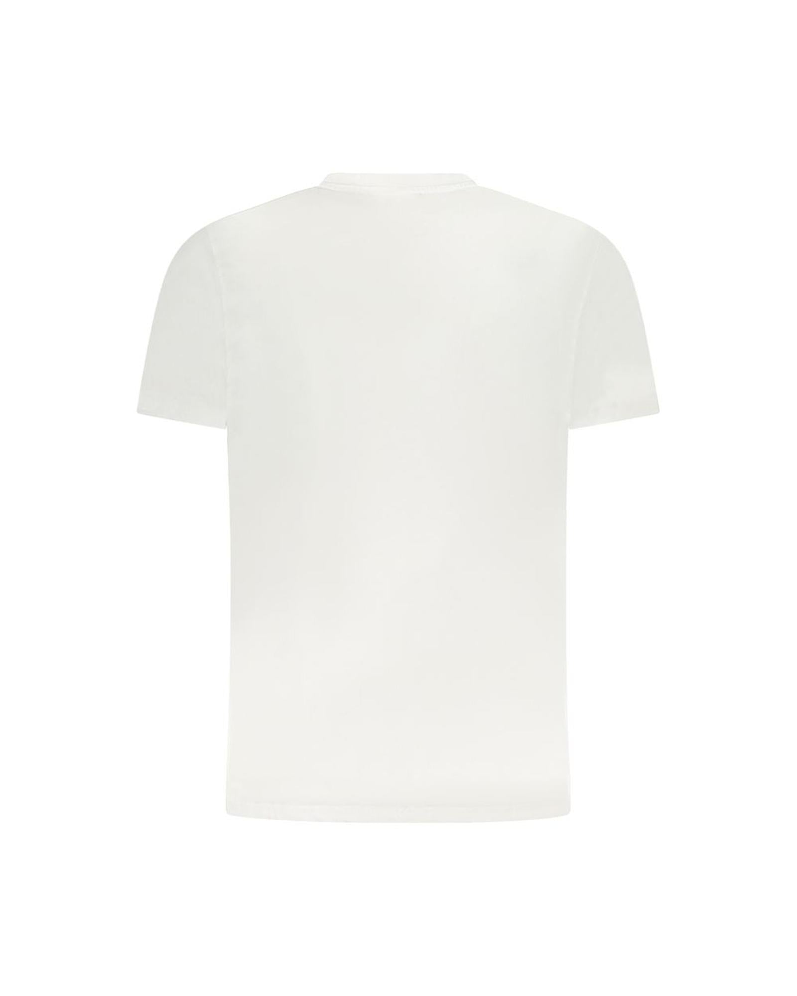 Cavalli Class Men's White Cotton  T-Shirt - XL