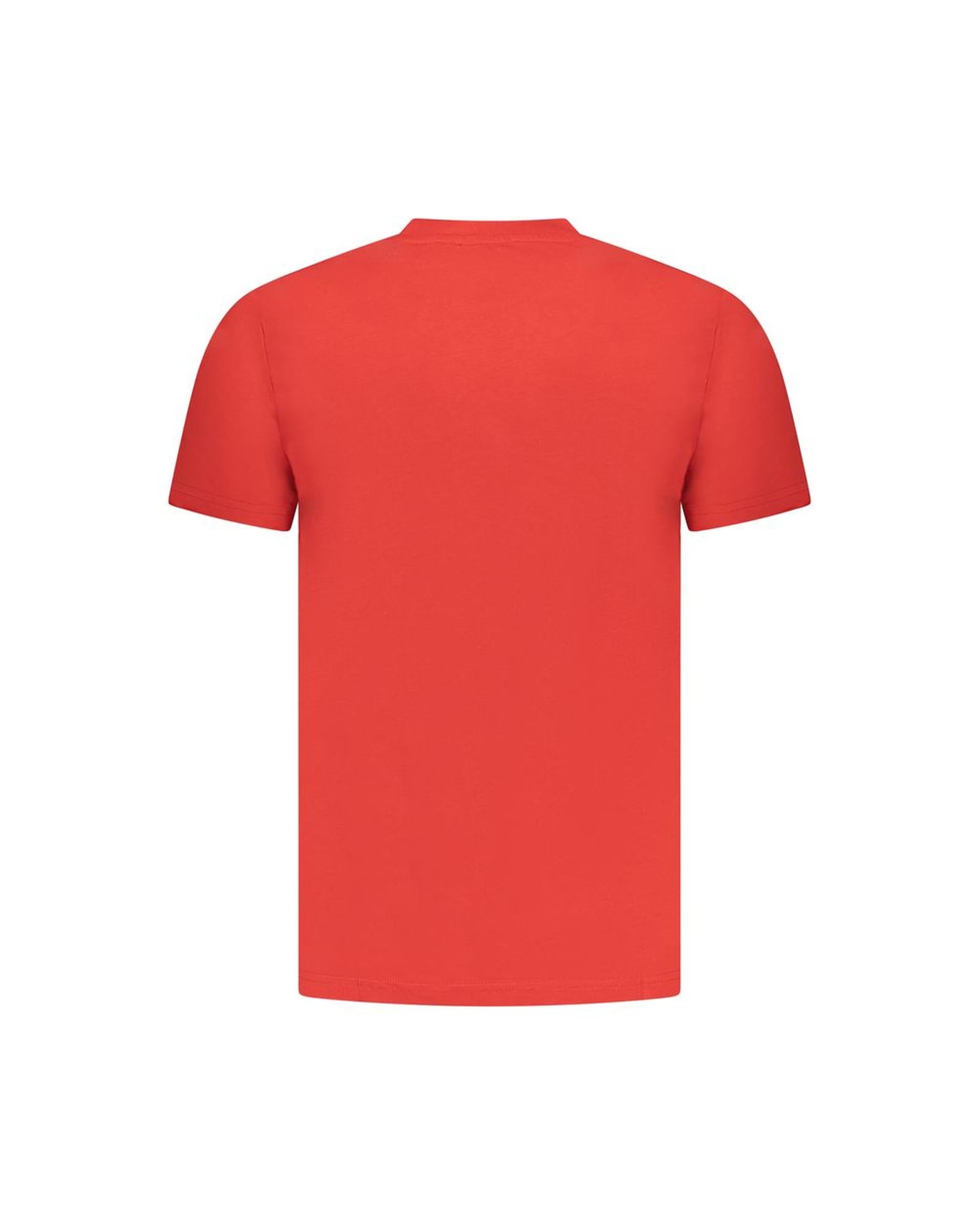 Cavalli Class Men's Red Cotton T-Shirt - XL