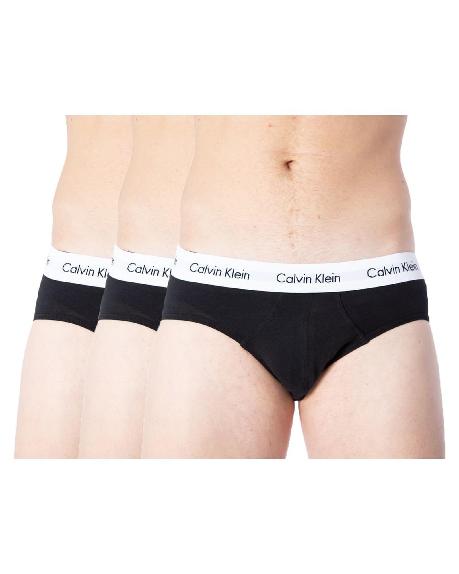Calvin Klein Underwear Men's Black Cotton Underwear - 44 IT