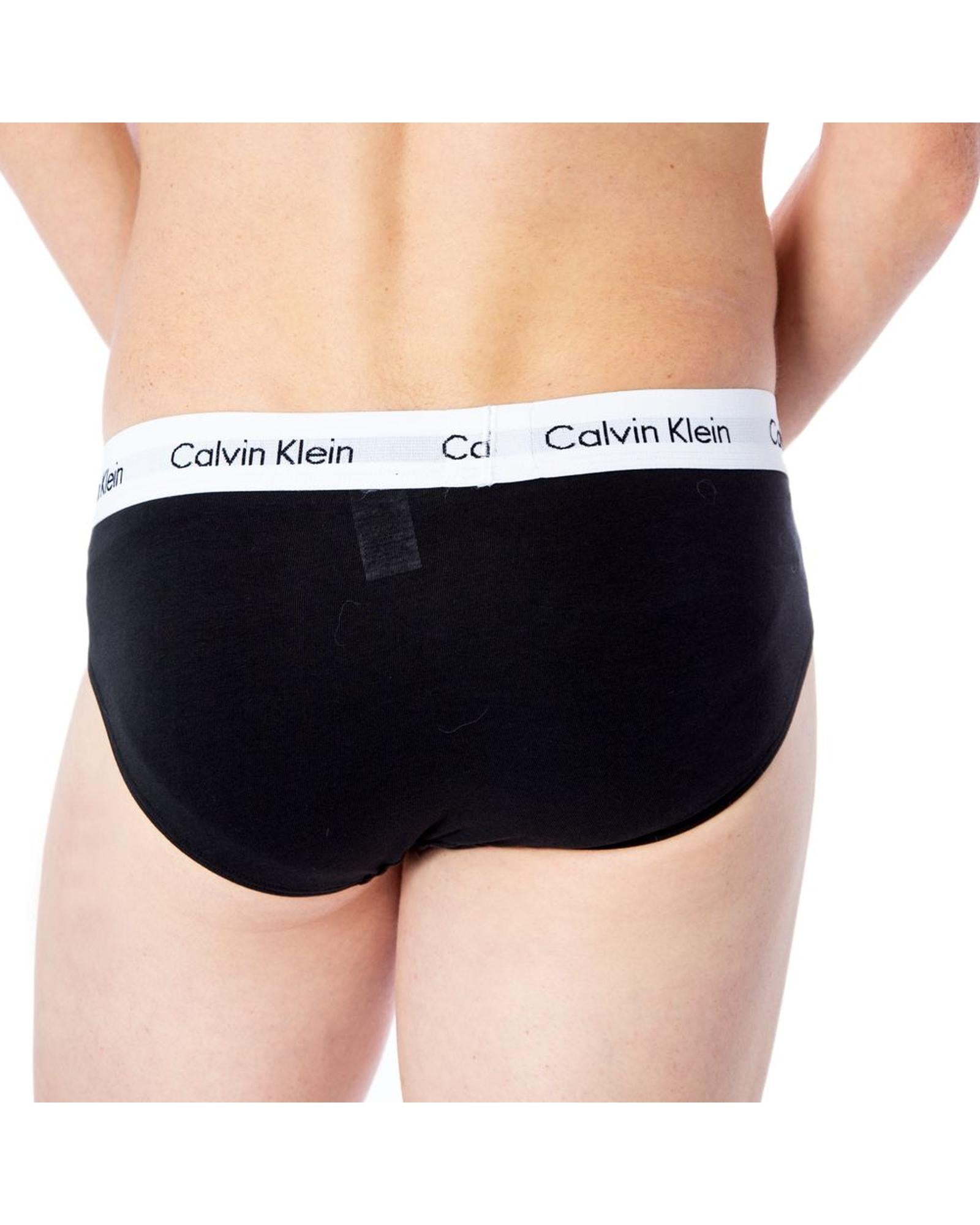 Calvin Klein Underwear Men's Black Cotton Underwear - 44 IT 3