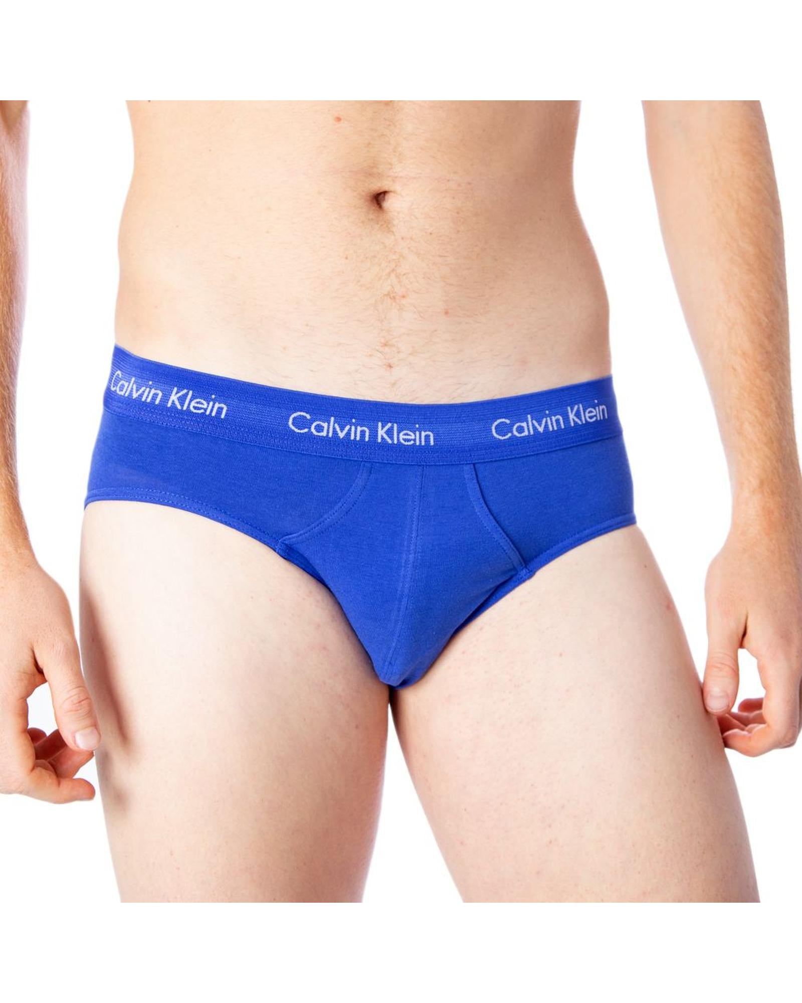 Calvin Klein Underwear Men's Blue Cotton Underwear - 44 IT 3