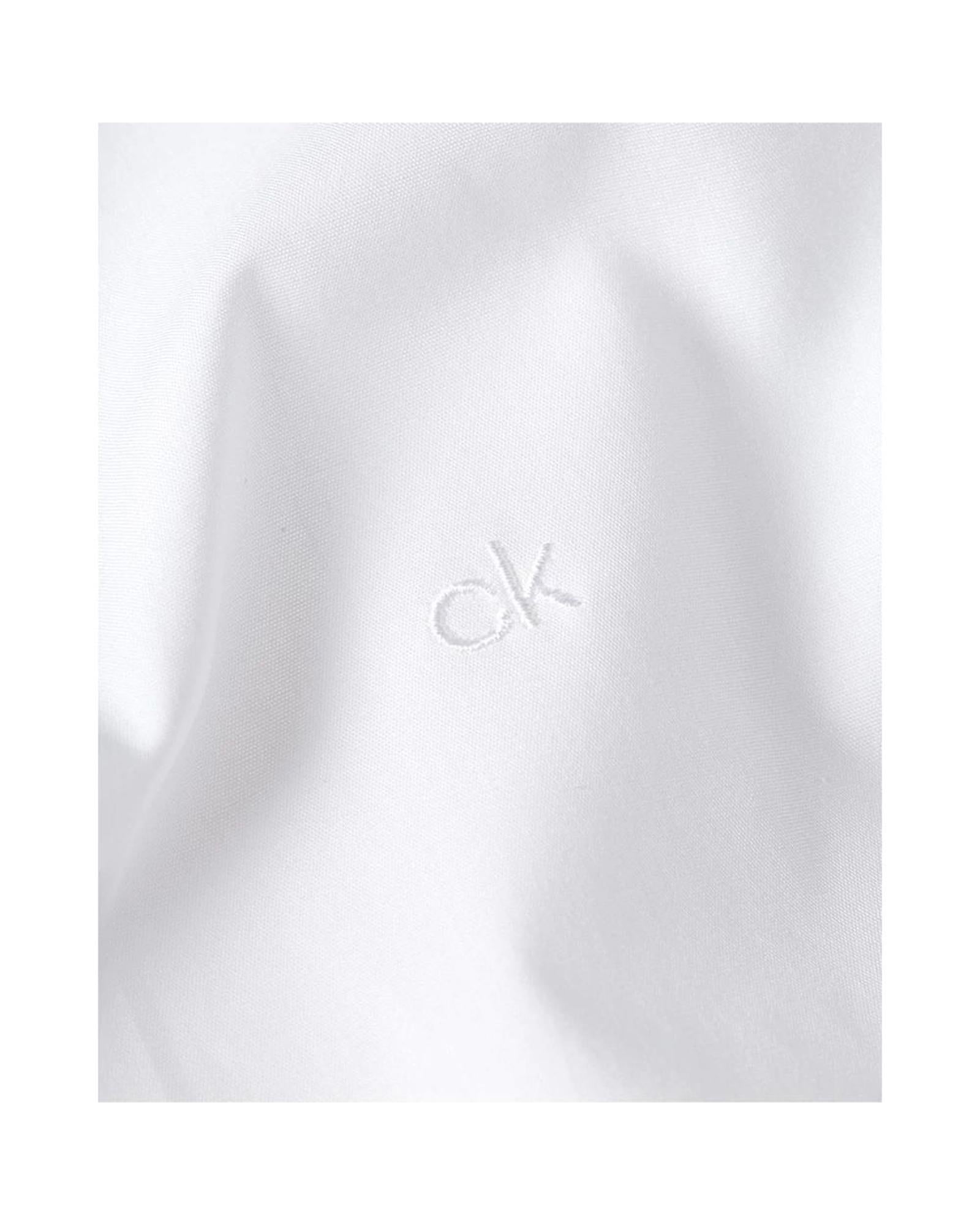 Calvin Klein Men's White Cotton Shirt - 41 IT 5