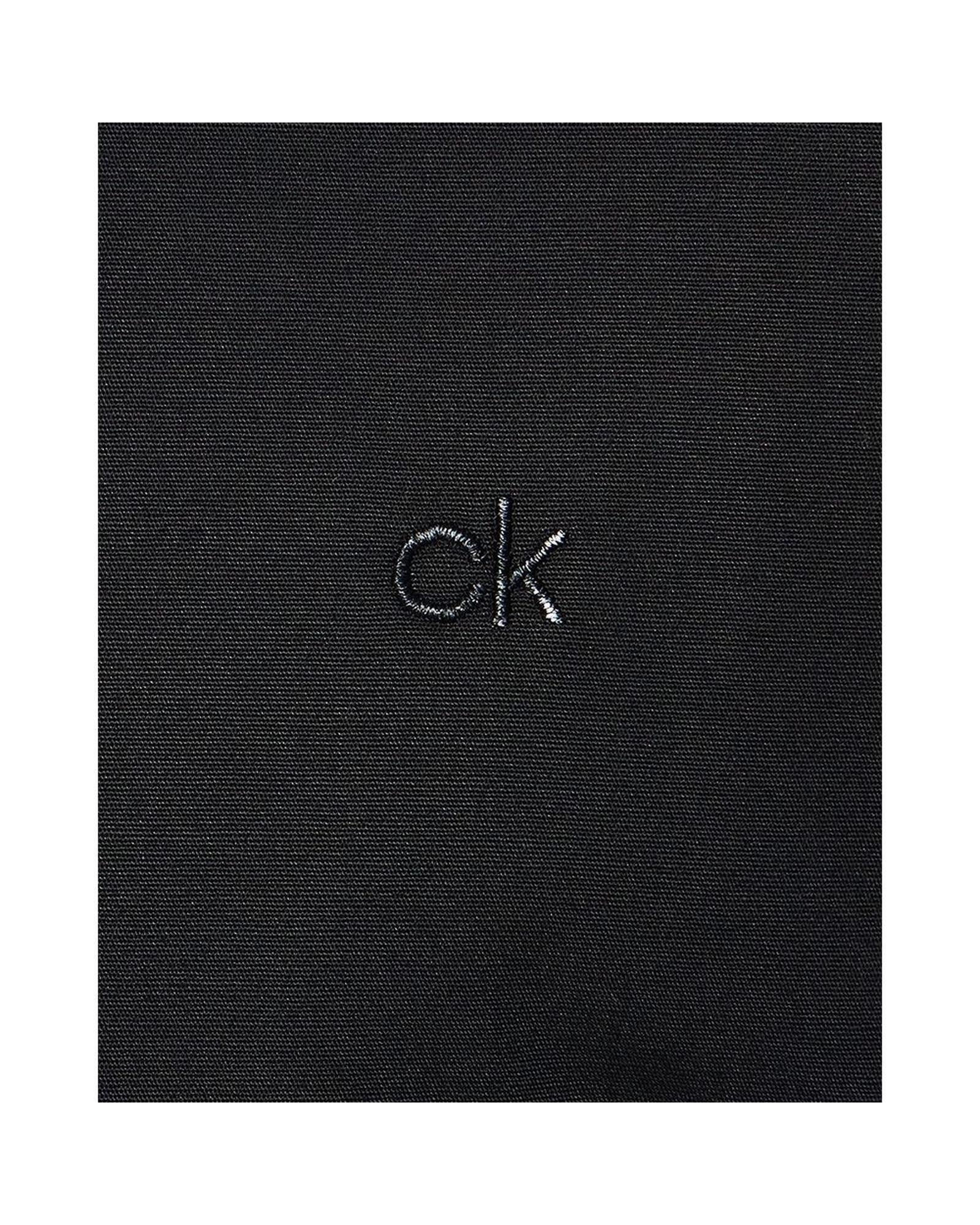Calvin Klein Men's Black Cotton Shirt - 42 EU 5