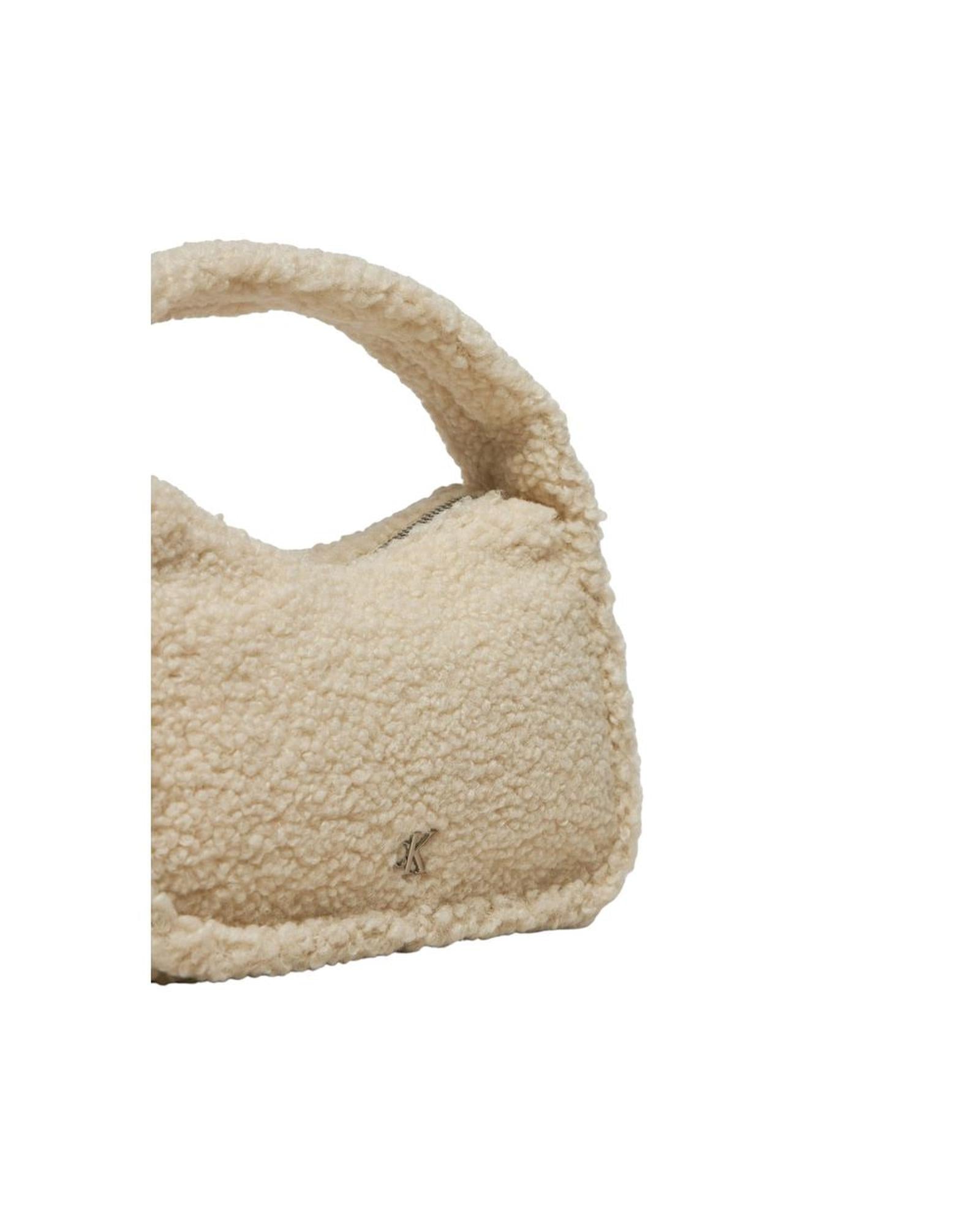 Calvin Klein Jeans Women's Cream Recycled Polyester Handbag - One Size