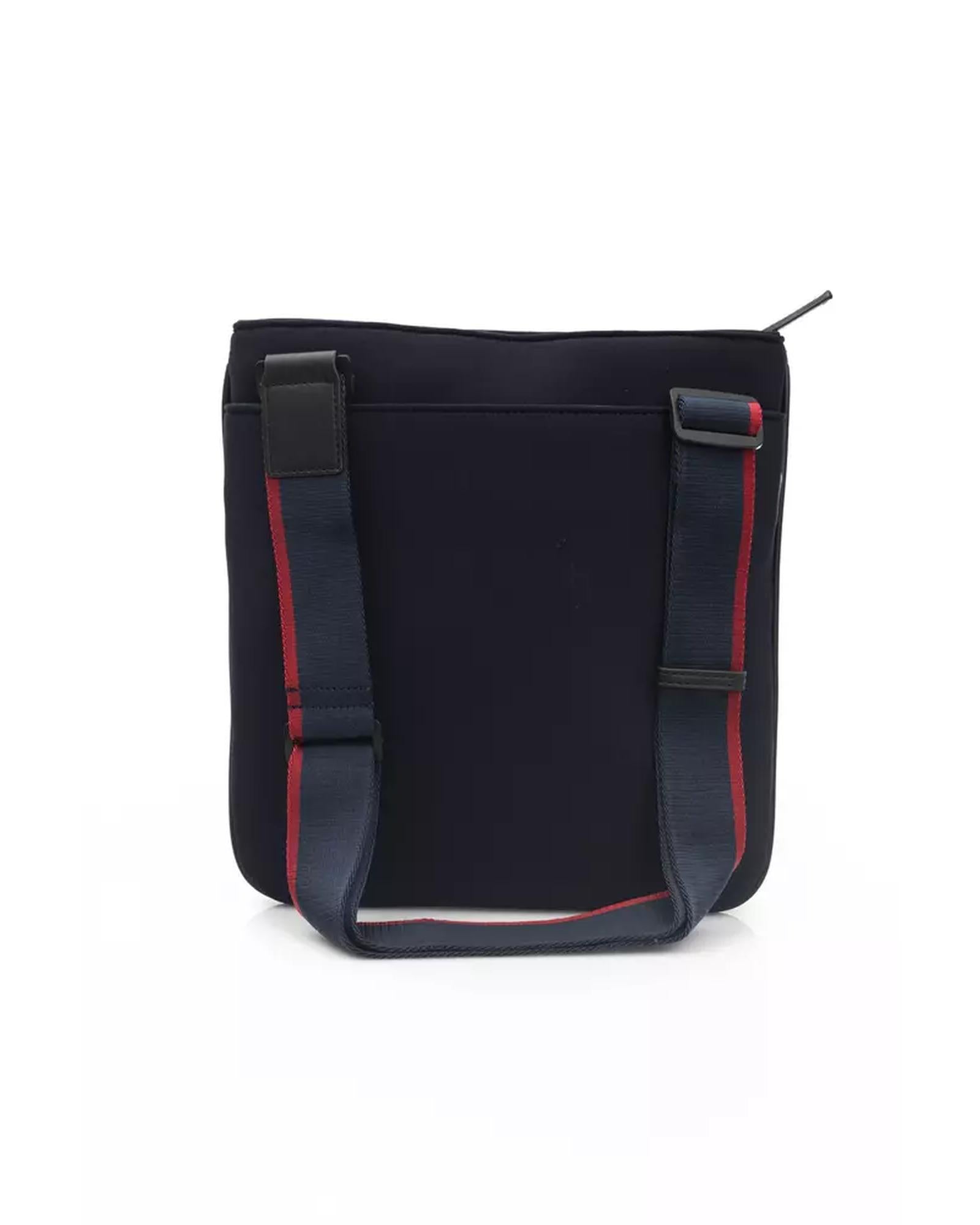 Cerruti 1881 Men's Sleek Blue Messenger Bag with Logo Detail - One Size 3