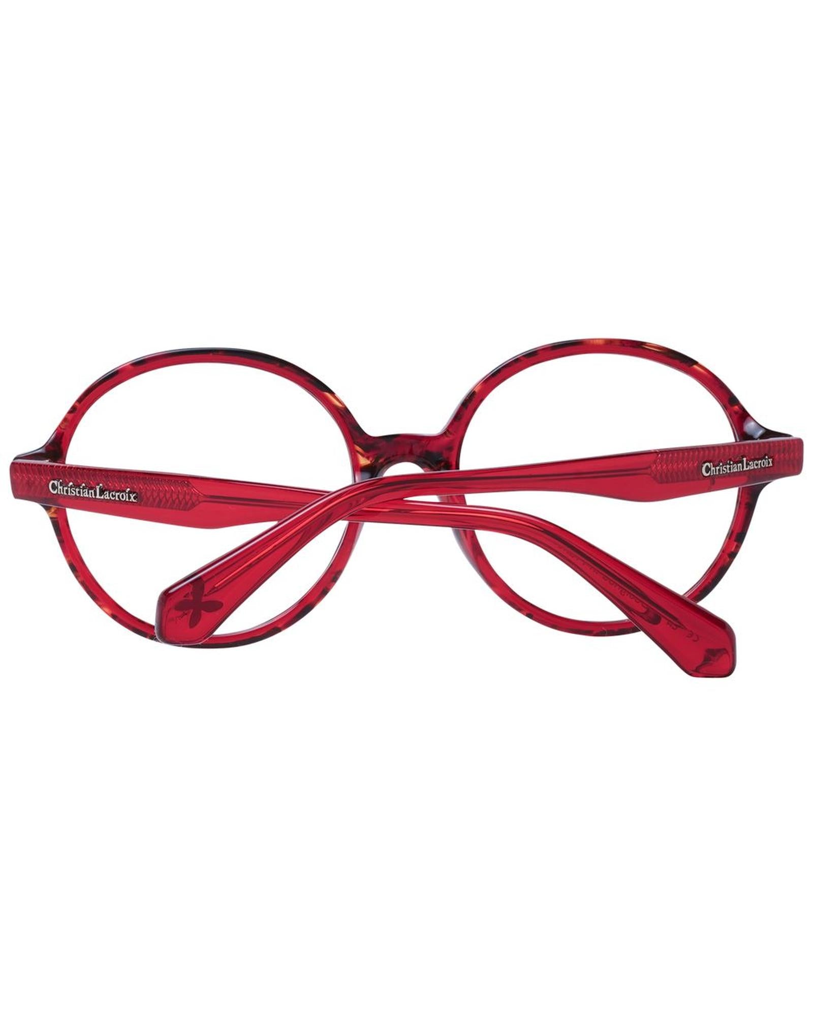 Christian Lacroix Women's Red  Optical Frames - One Size 3